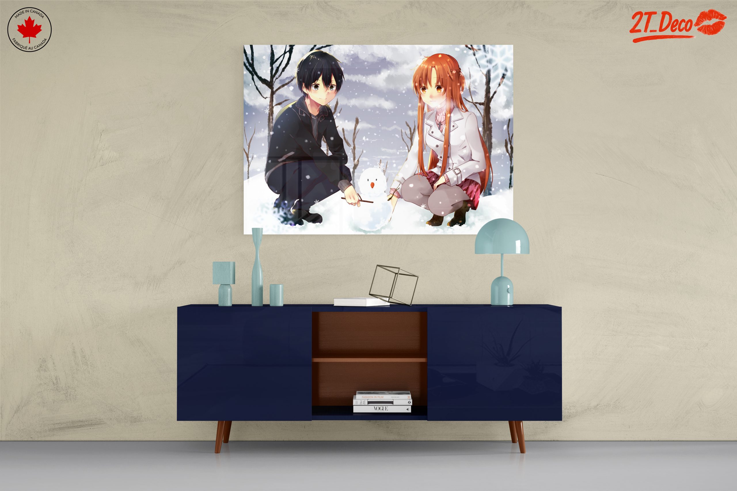 Sword Art Online Winter Scene Art - Image 8