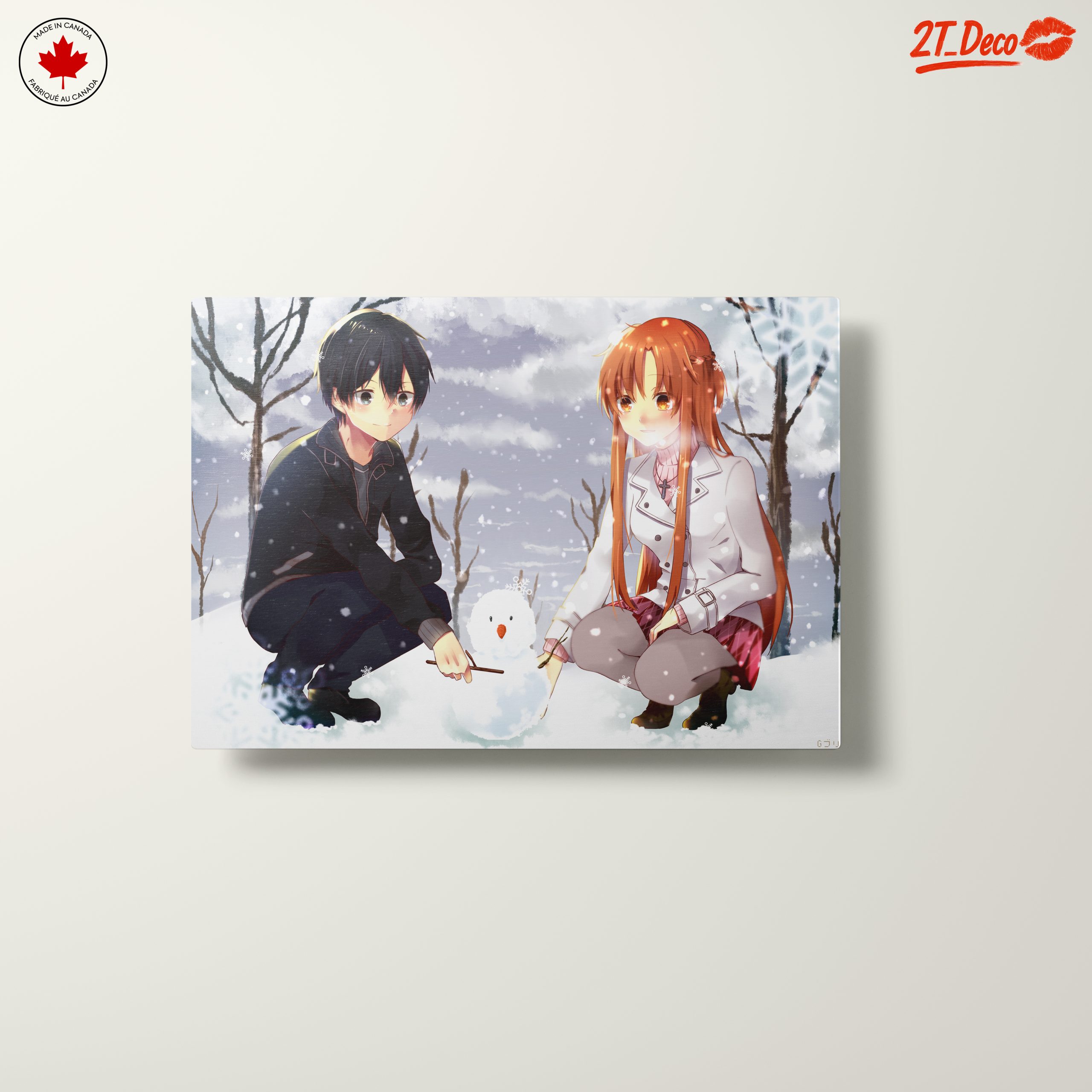 Sword Art Online Winter Scene Art - Image 10