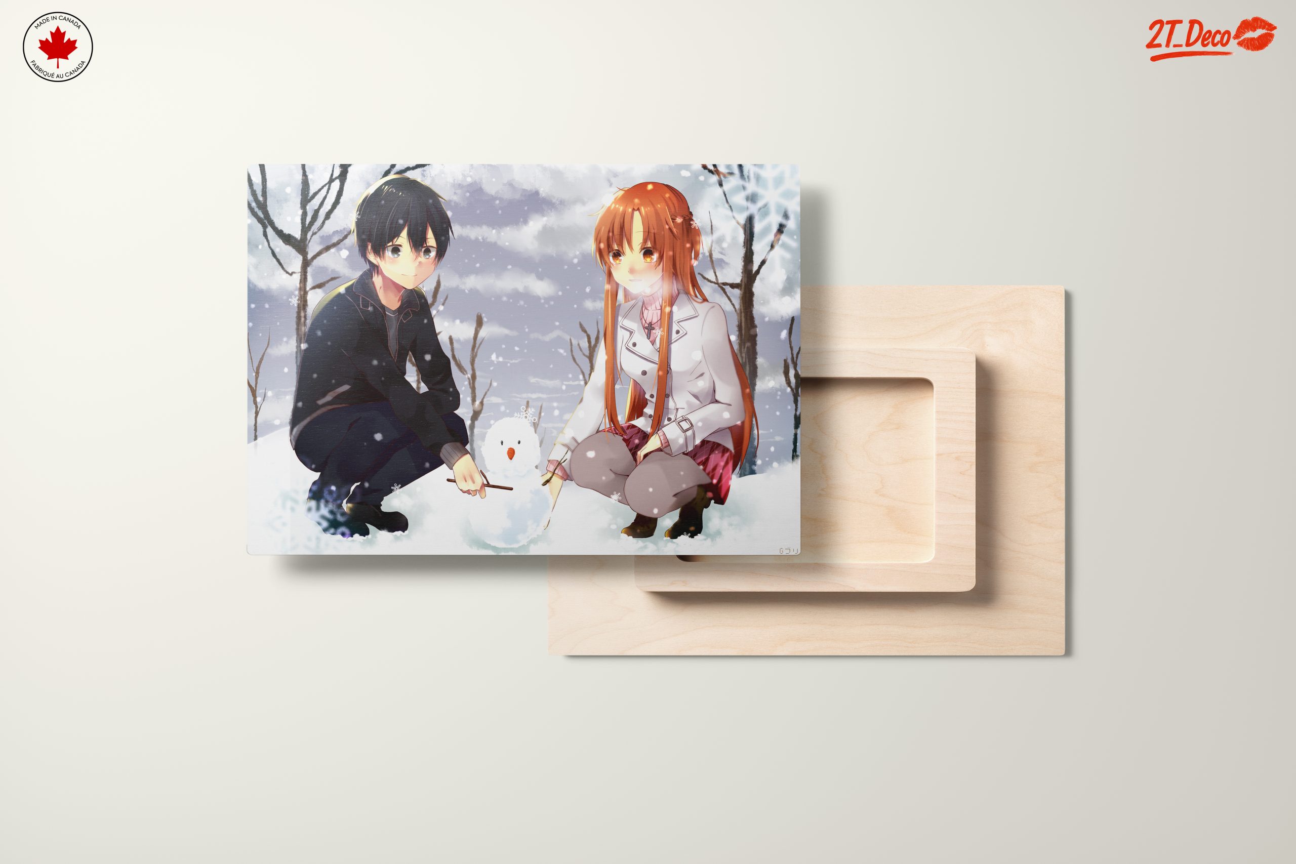 Sword Art Online Winter Scene Art - Image 11