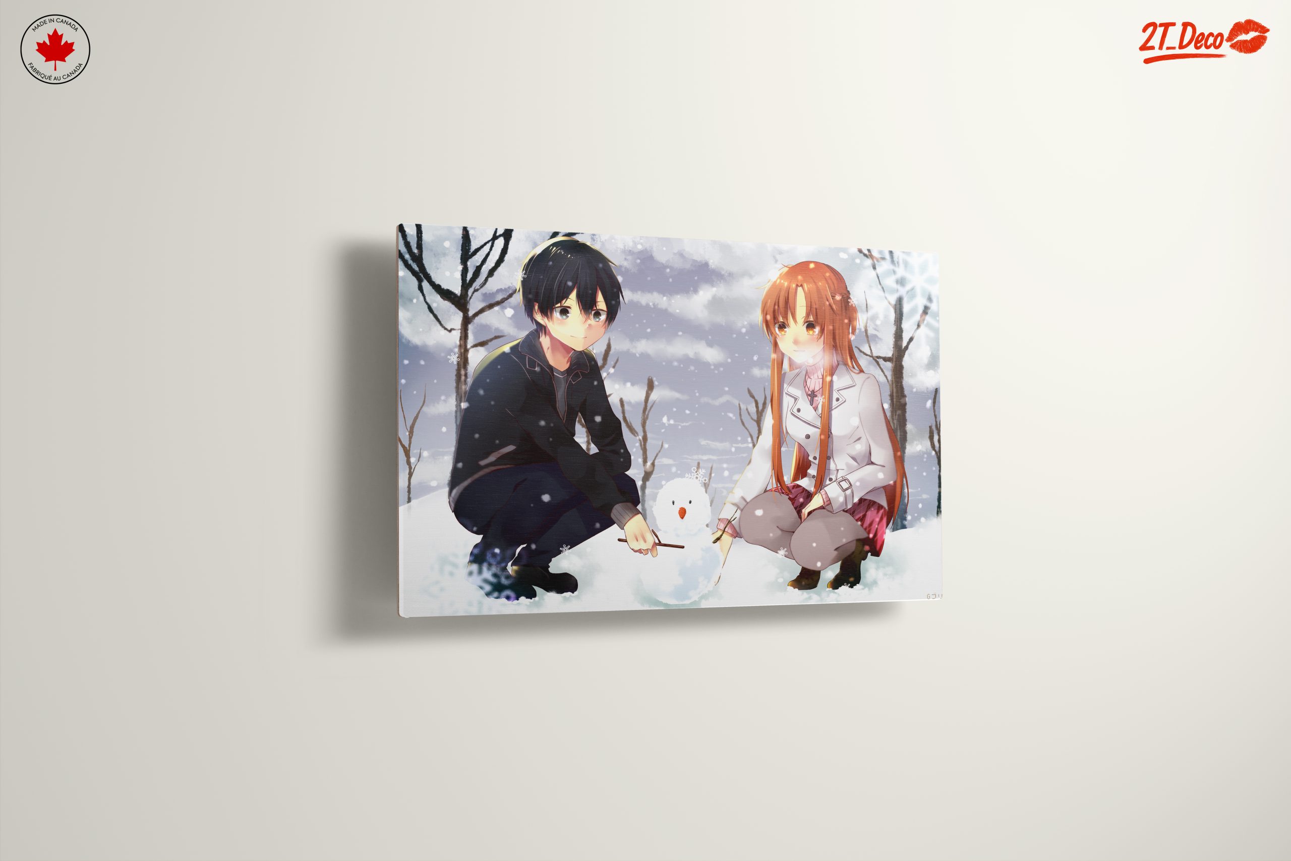 Sword Art Online Winter Scene Art - Image 13