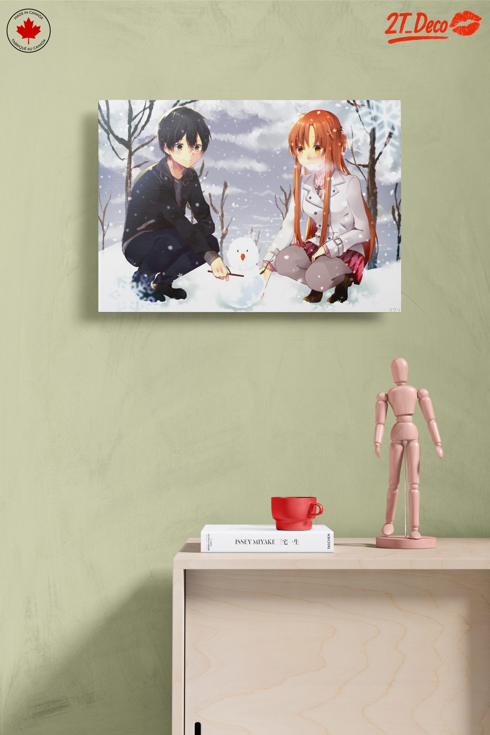 Sword Art Online Winter Scene Art - Image 14