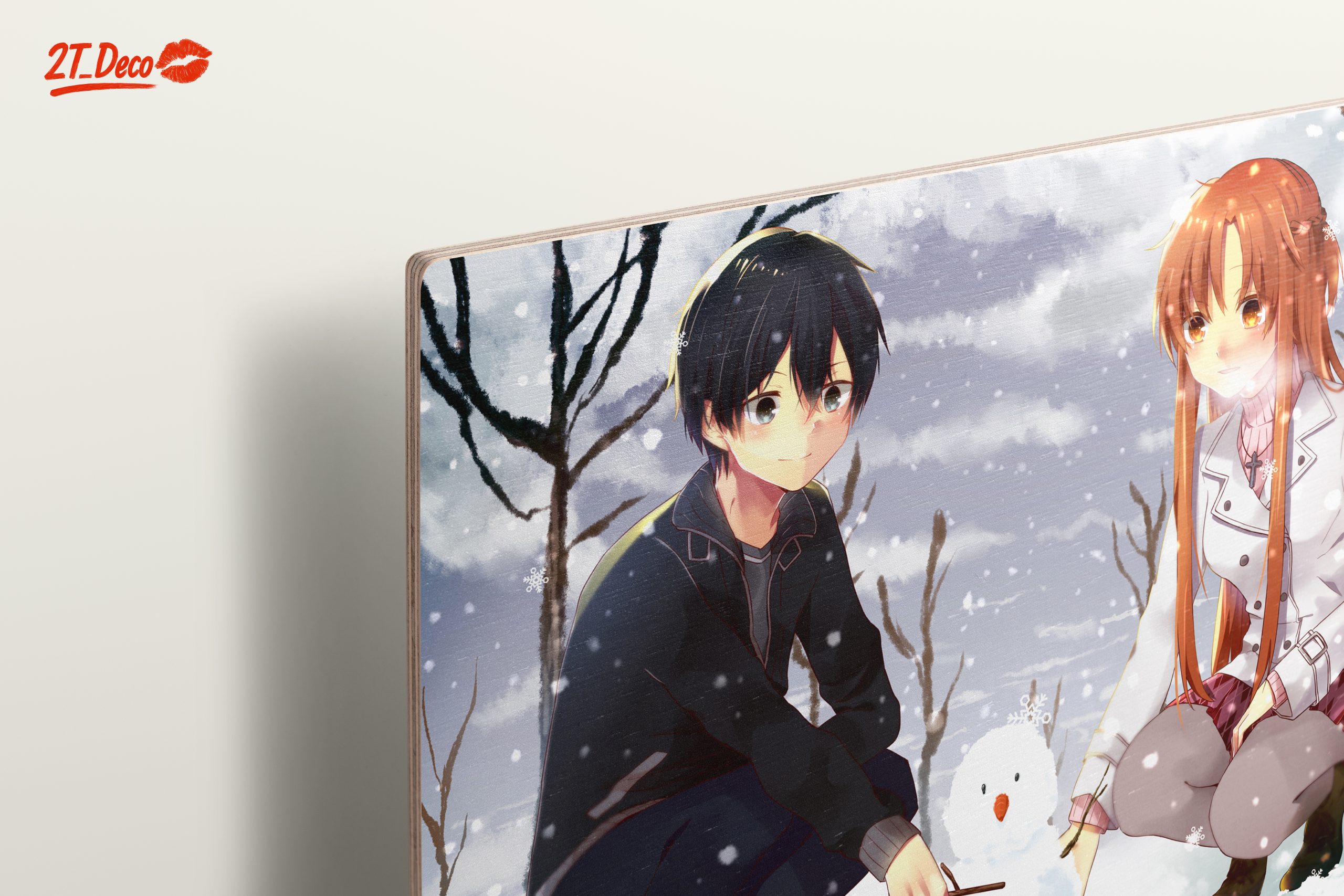 Sword Art Online Winter Scene Art - Image 15