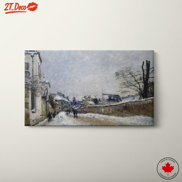 Snowy Winter Street Scene