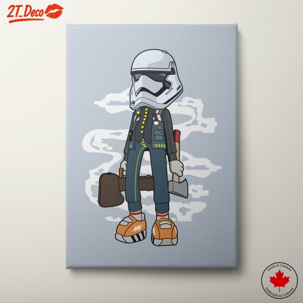 Stylized Star Wars Anime Character