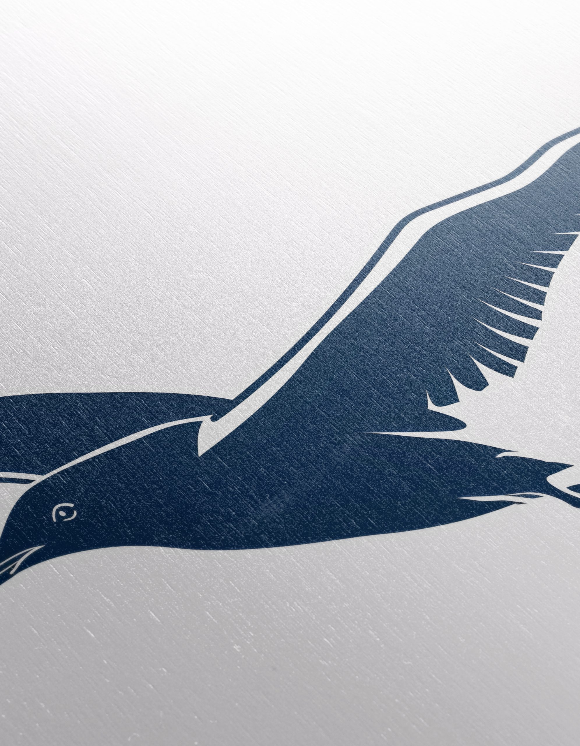 Elegant Bird in Flight Wall Art - Image 12