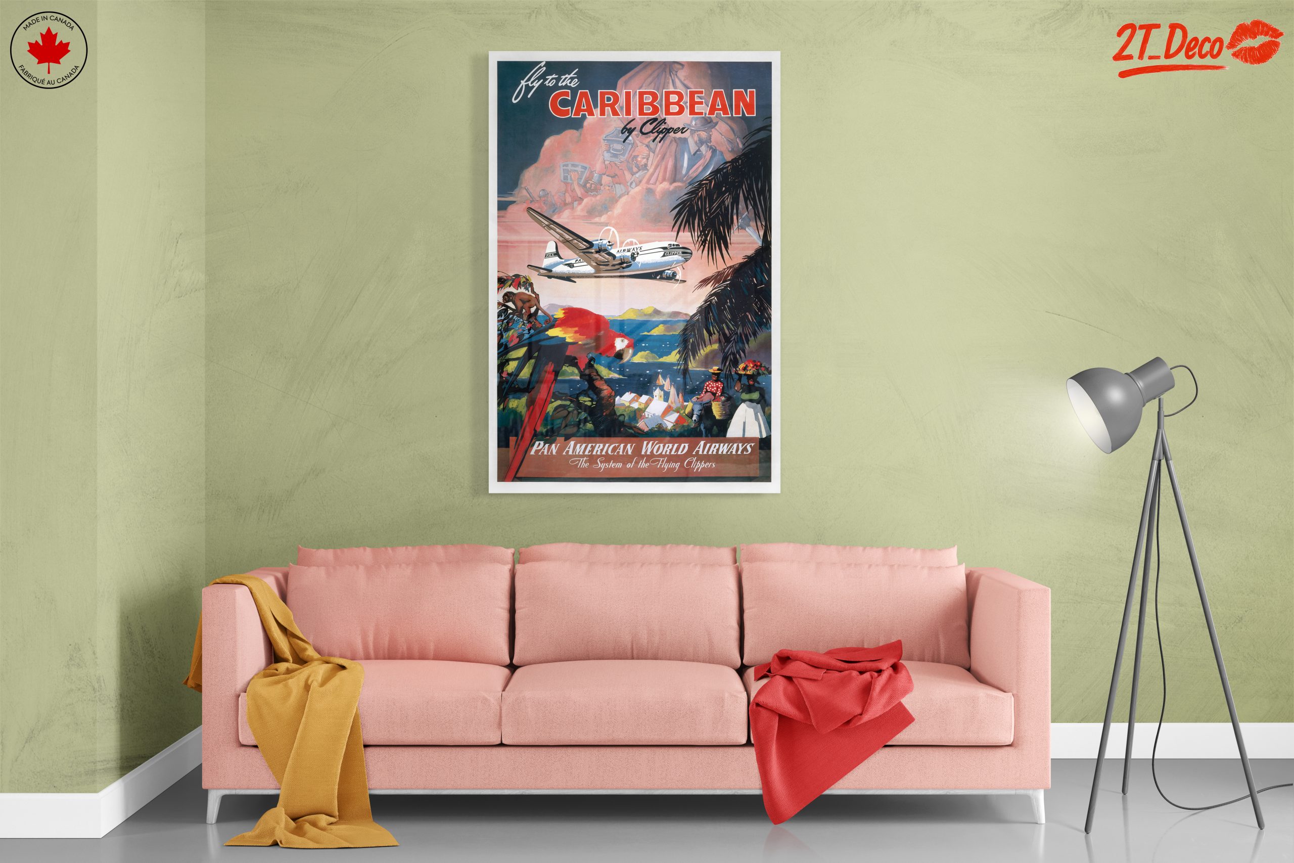 Vintage Caribbean Travel Advertisement - Image 7