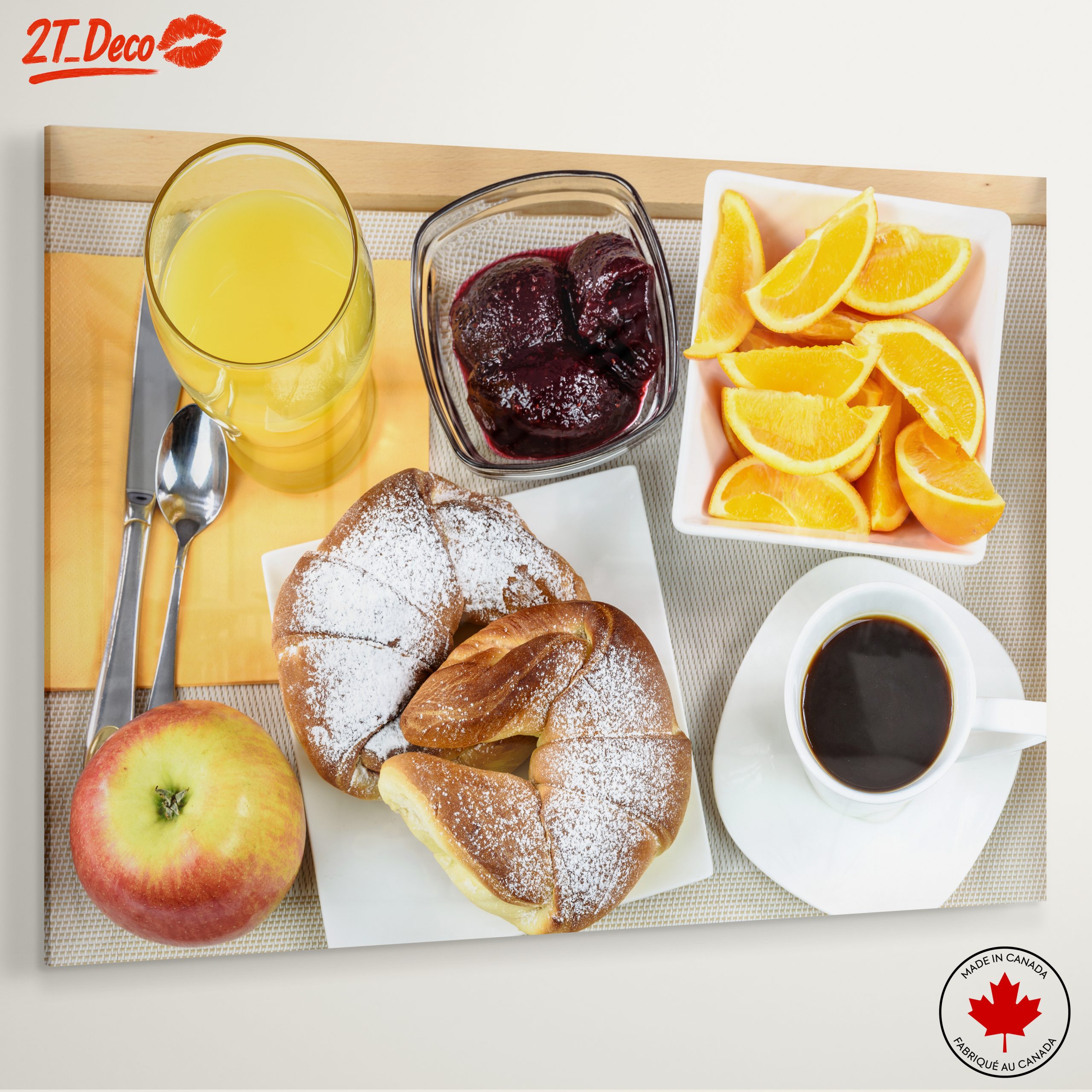 Delicious Breakfast Still Life Artwork - Image 6