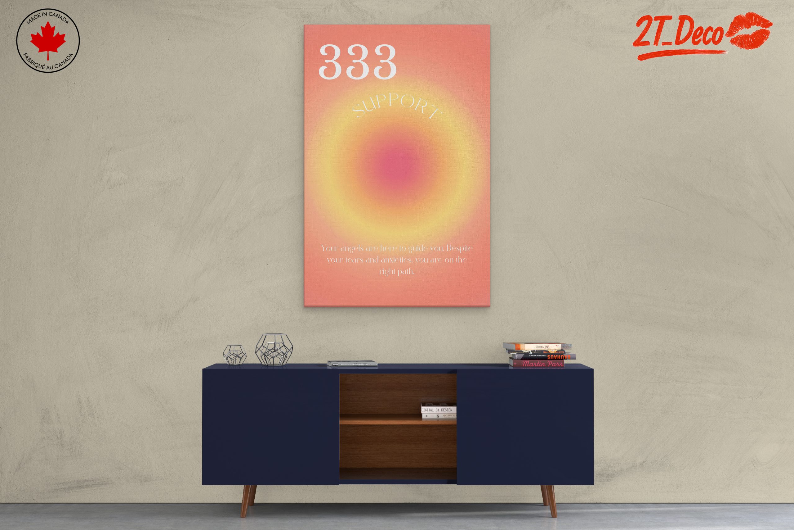 Supportive Spiritual Abstract Art - Image 3