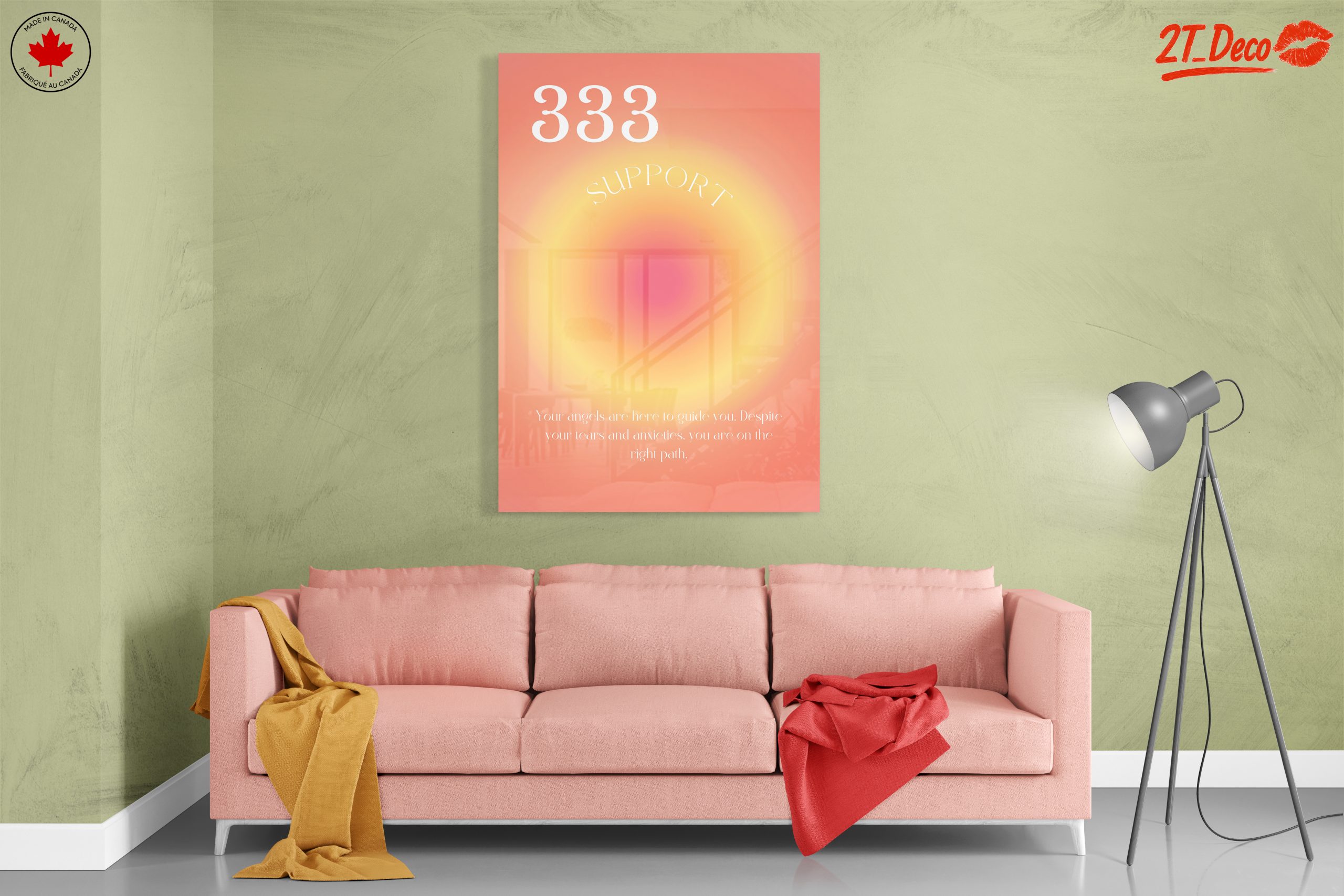 Supportive Spiritual Abstract Art - Image 7
