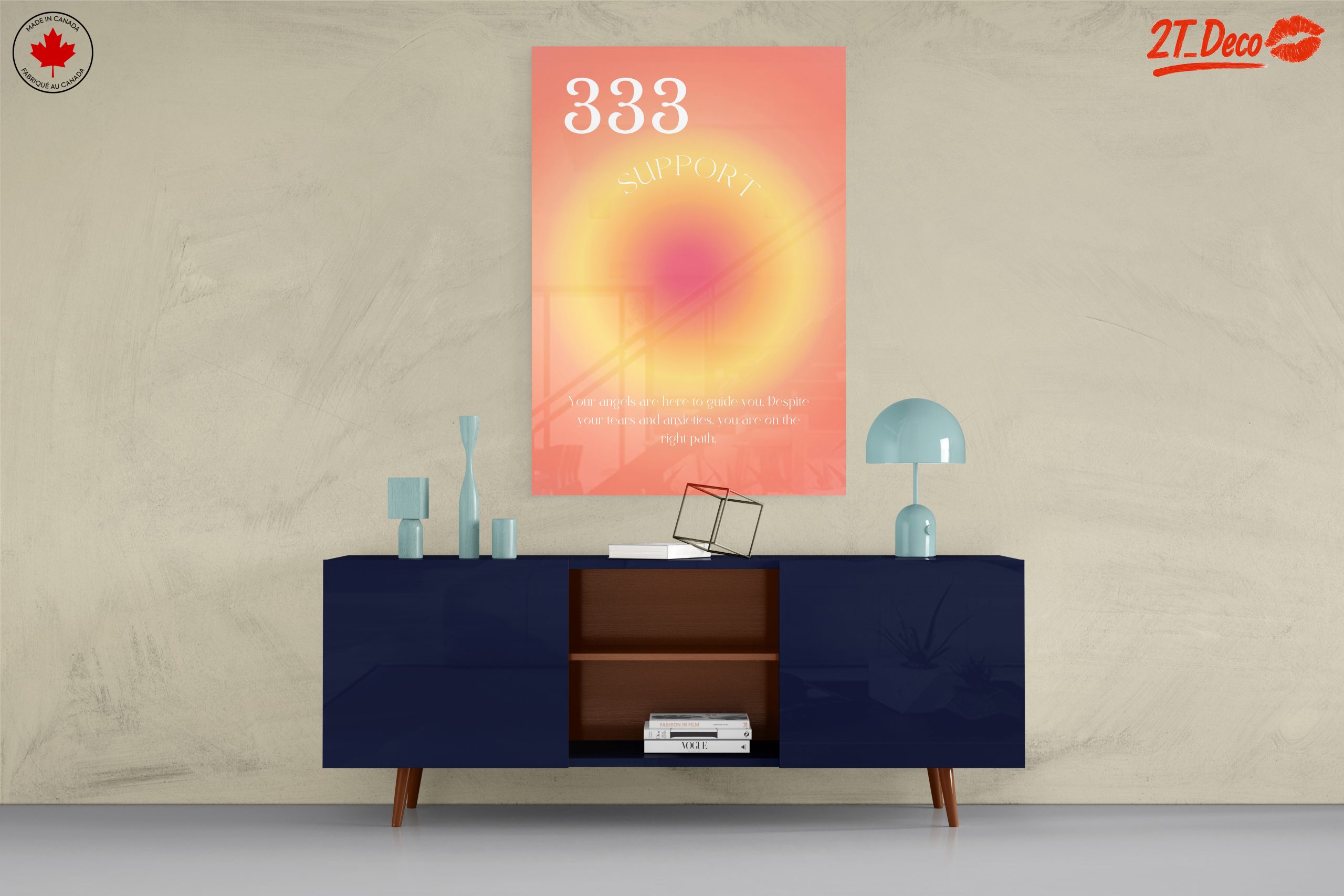 Supportive Spiritual Abstract Art - Image 8