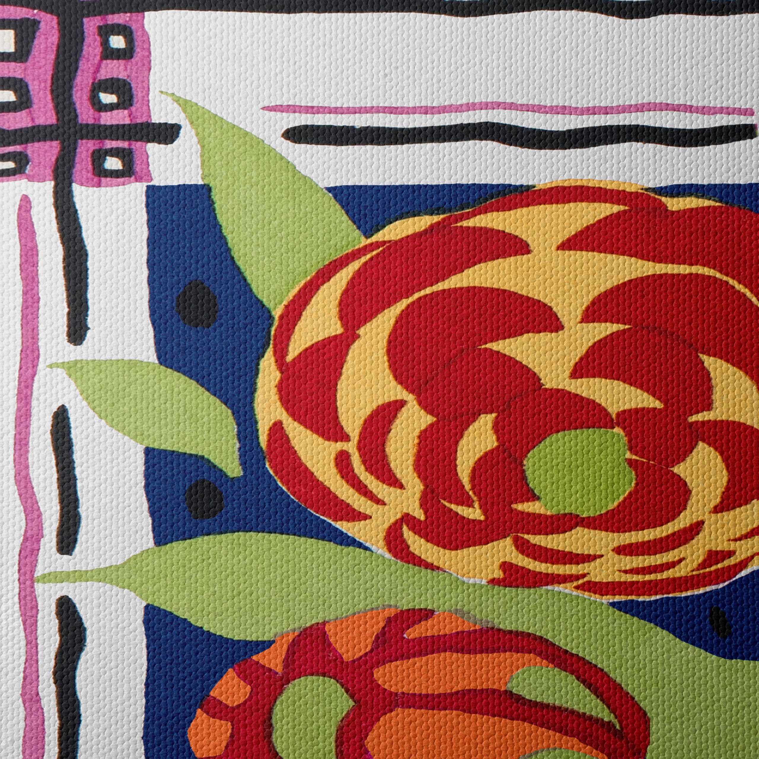 Vibrant Botanical Abstract Artwork 7 - Image 4