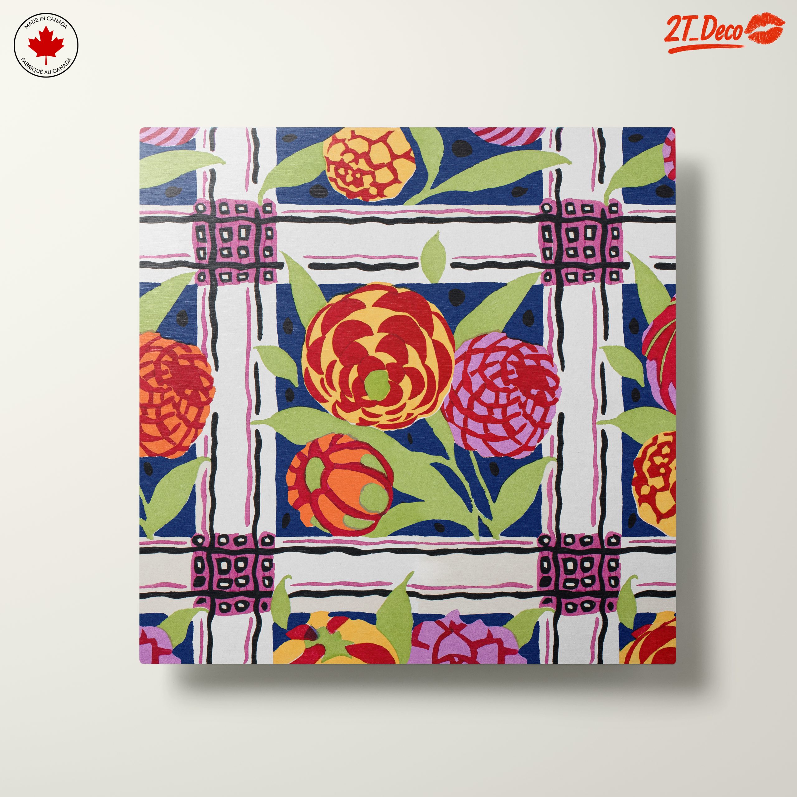 Vibrant Botanical Abstract Artwork 7 - Image 10