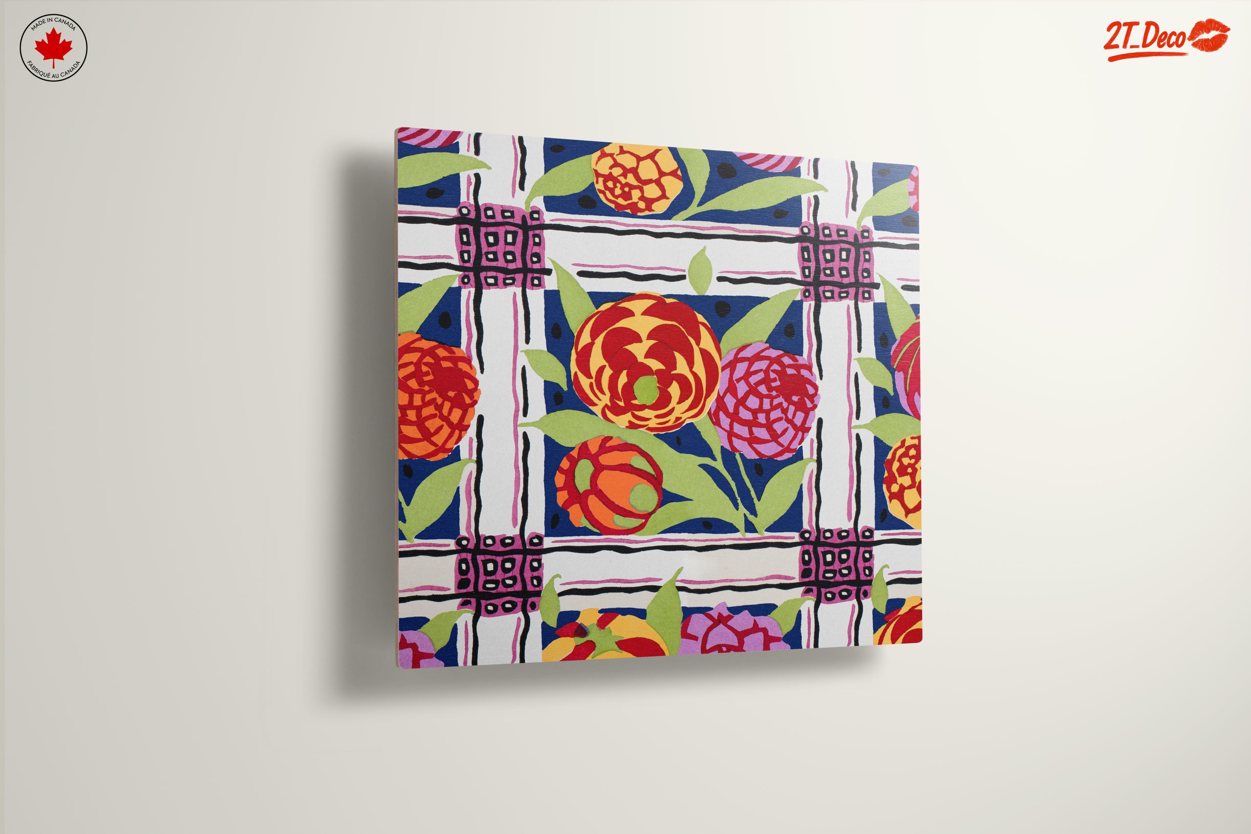 Vibrant Botanical Abstract Artwork 7 - Image 13