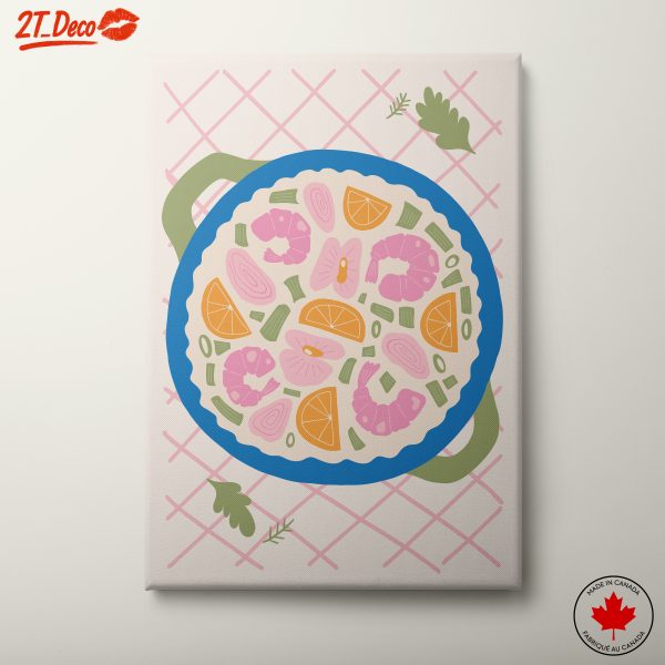 Stylized Abstract Food Composition 4