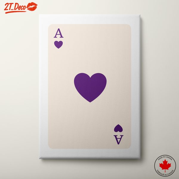 Ace Of Hearts Playing Card Art