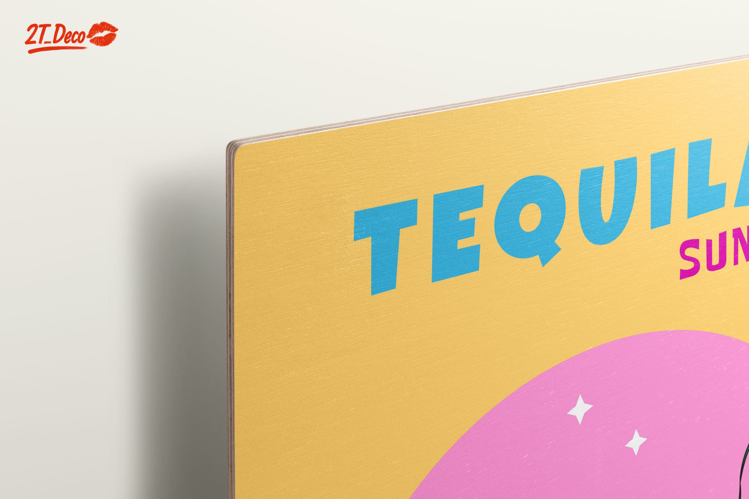 Tequila Sunrise Cocktail Art - Image 15