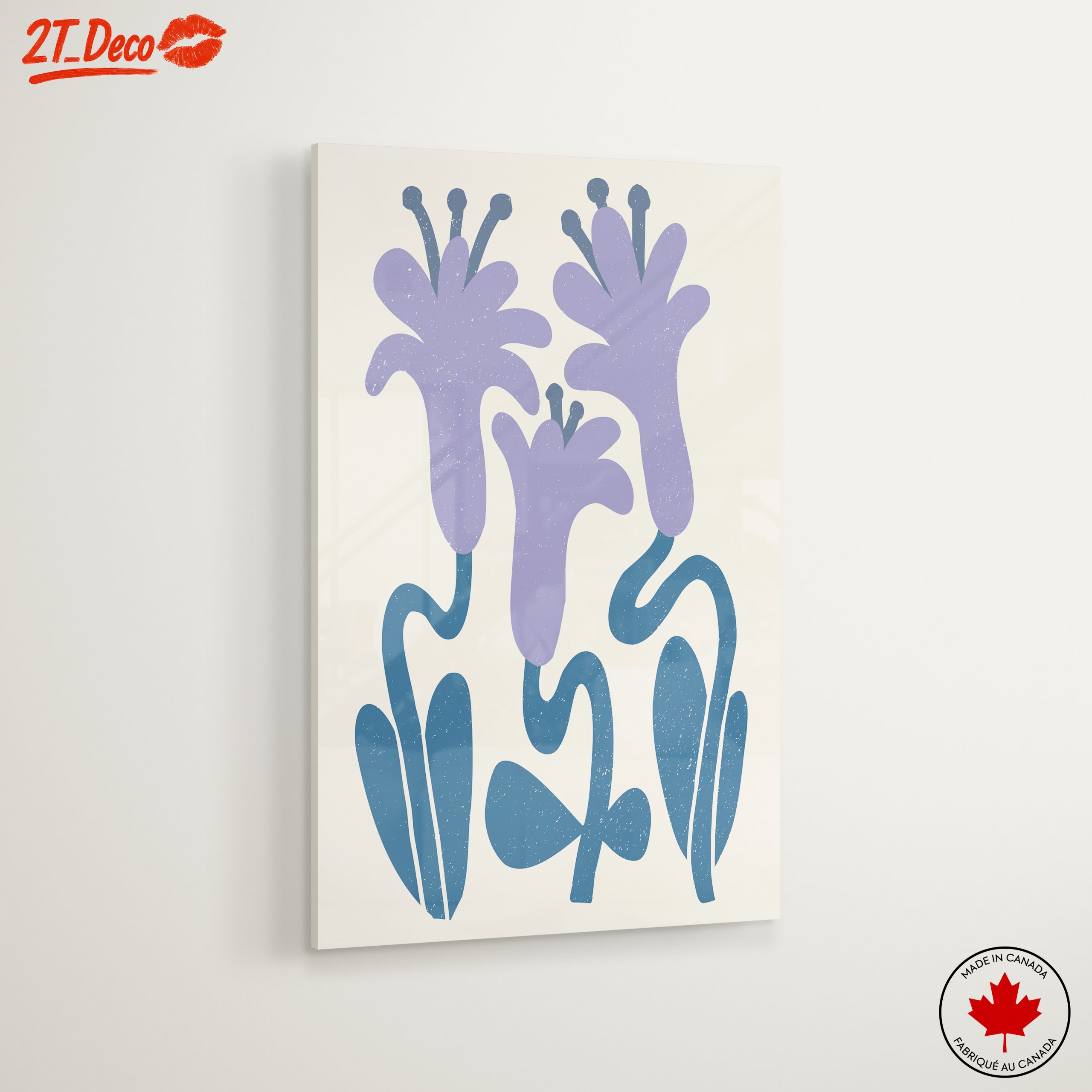 Abstract Floral Art with Unique Shapes - Image 6
