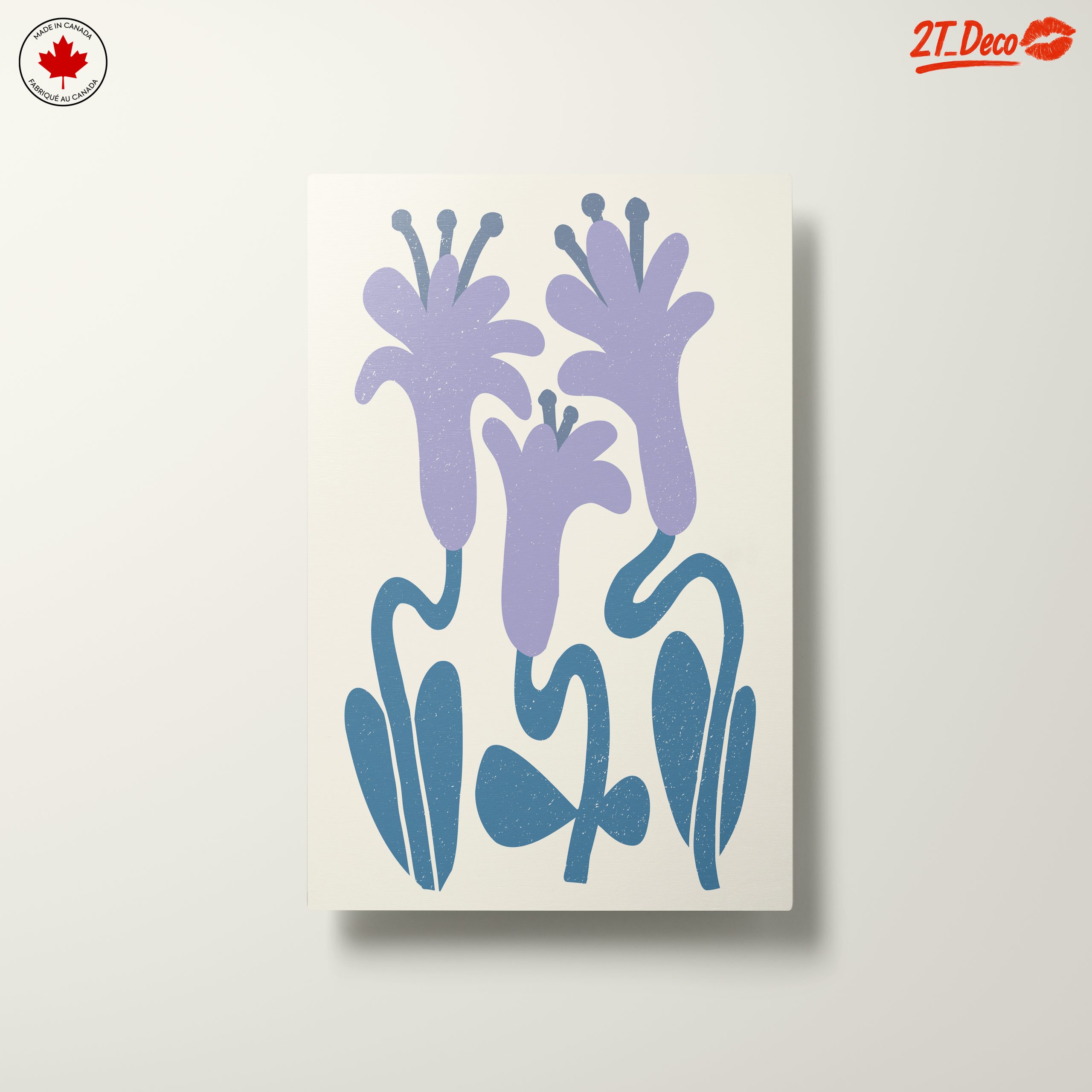 Abstract Floral Art with Unique Shapes - Image 10