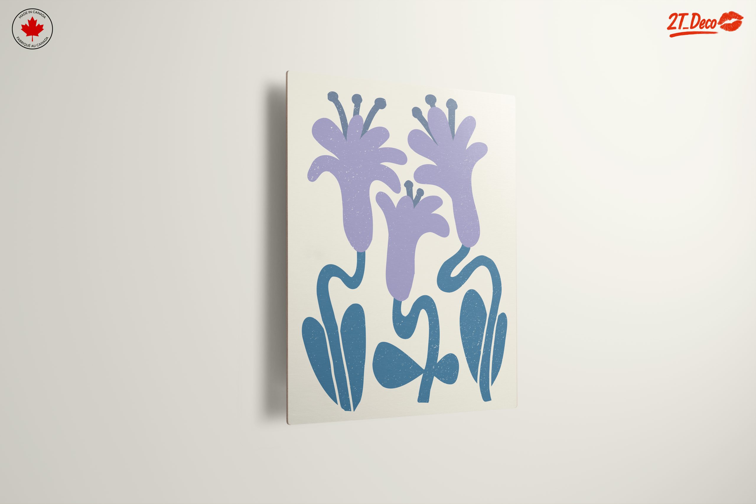 Abstract Floral Art with Unique Shapes - Image 13