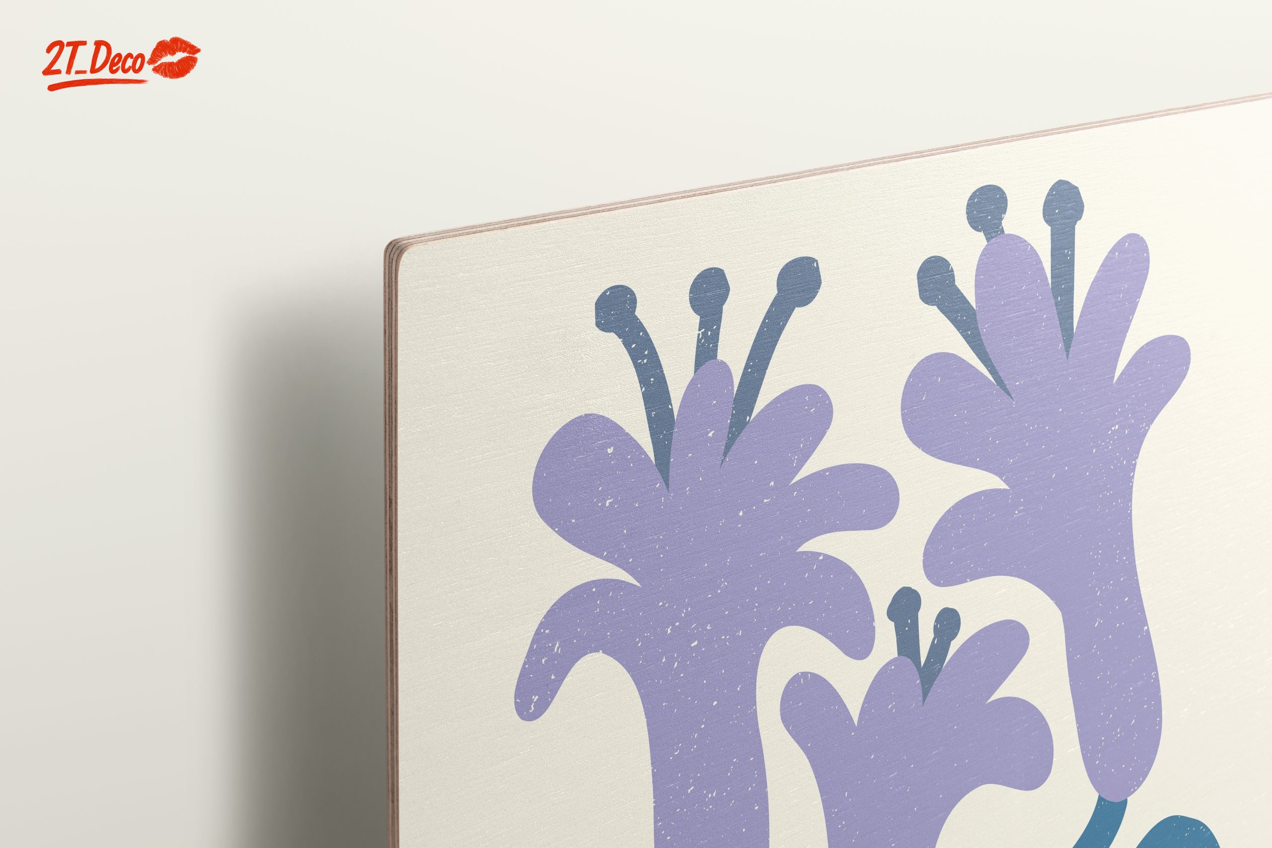 Abstract Floral Art with Unique Shapes - Image 15