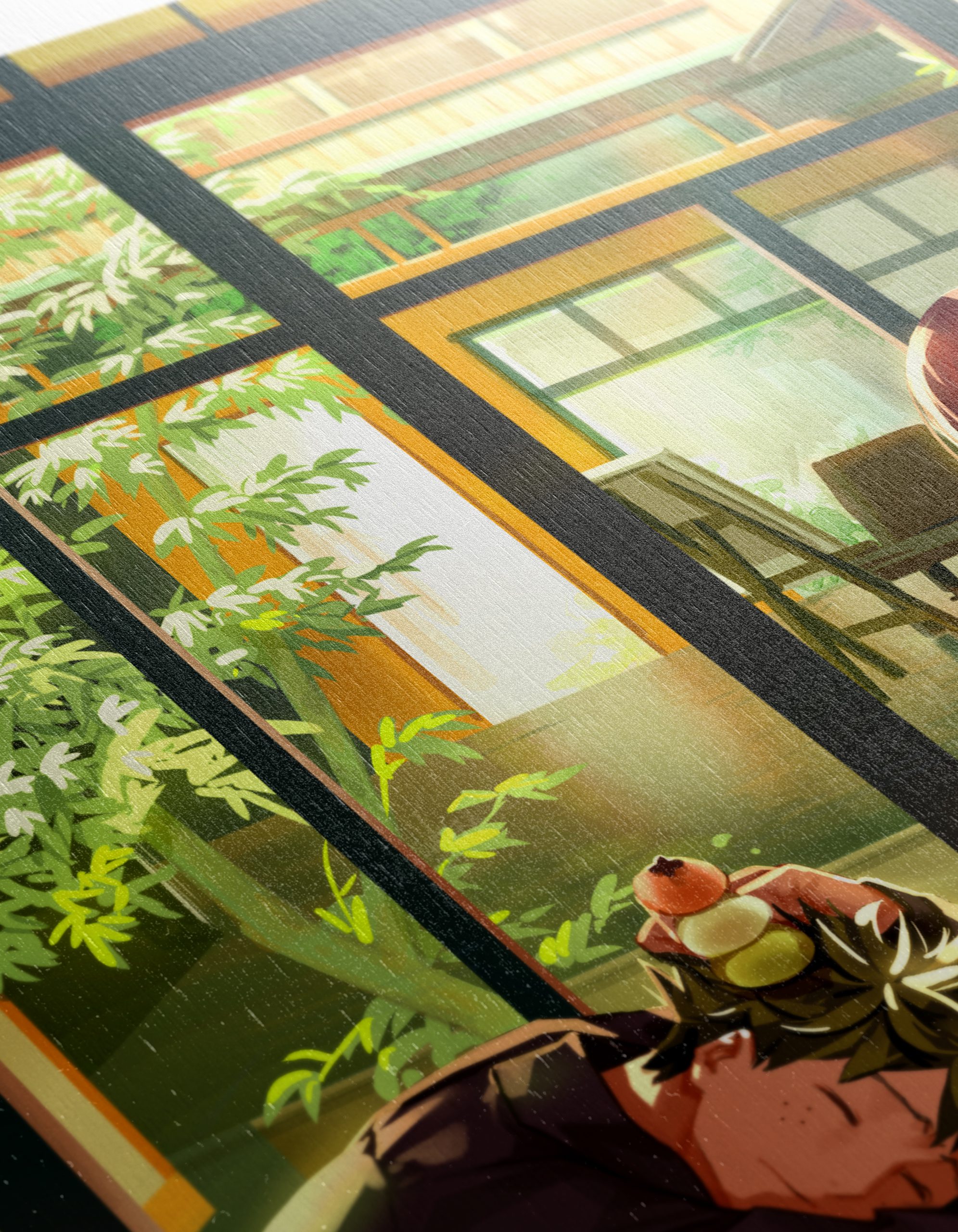 Charming Anime Scene in Café - Image 12