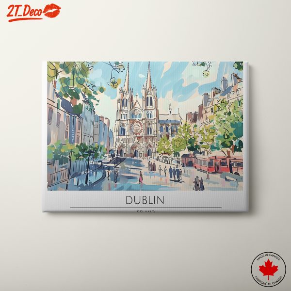 Dublin Cityscape Art