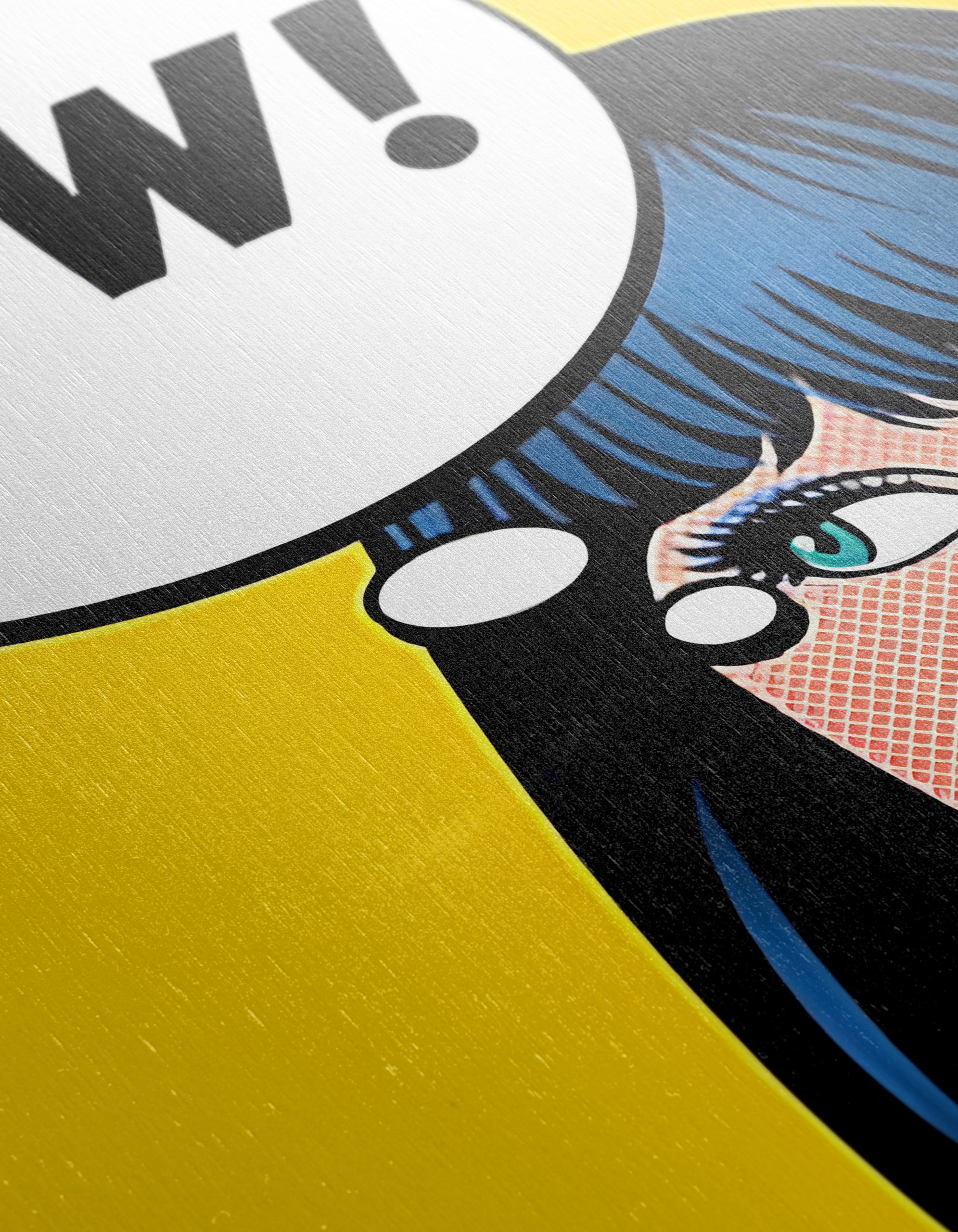 Bold Pop Art Woman with WOW Speech Bubble - Image 12