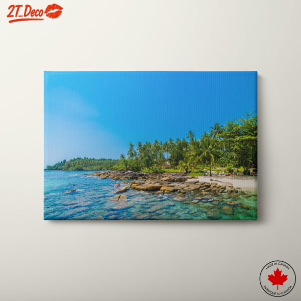 Serene Tropical Beach Landscape