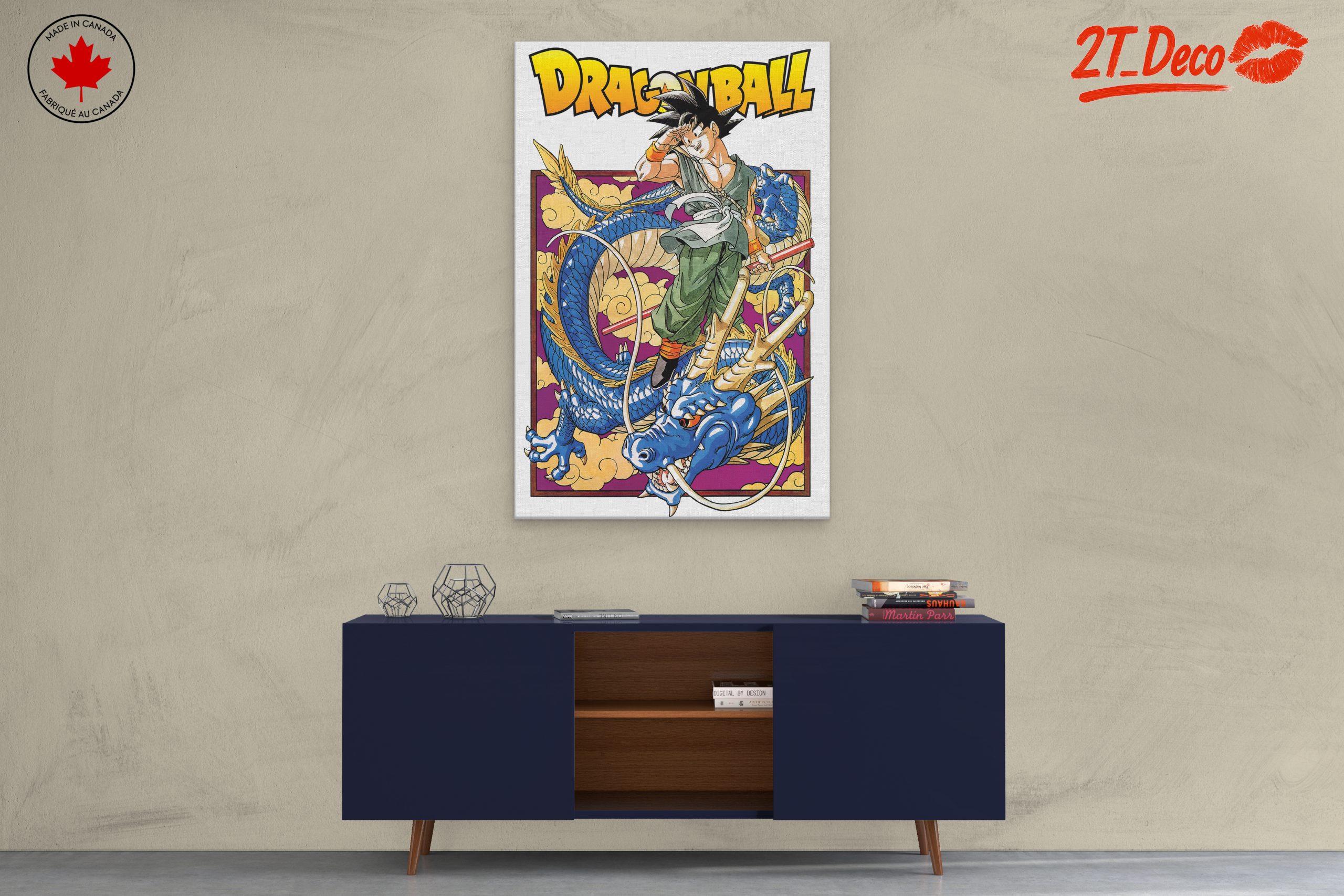 Dynamic Dragon Ball Artwork - Image 3