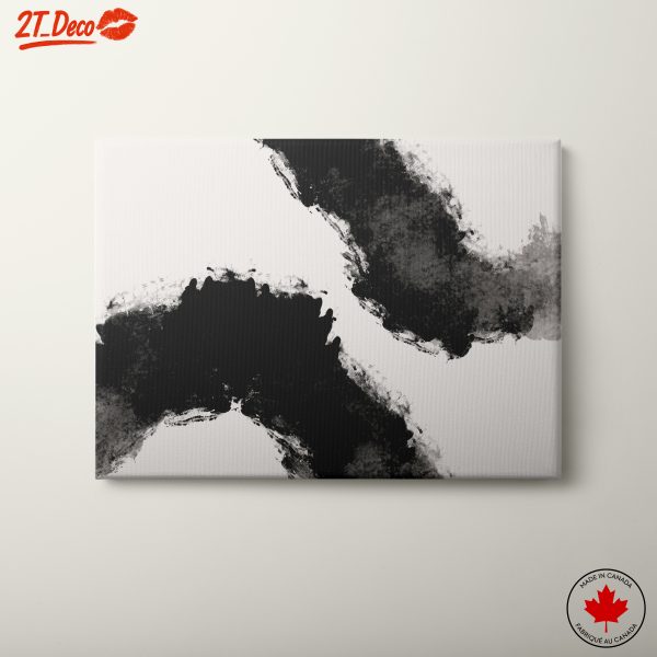 Monochromatic Abstract Wall Art