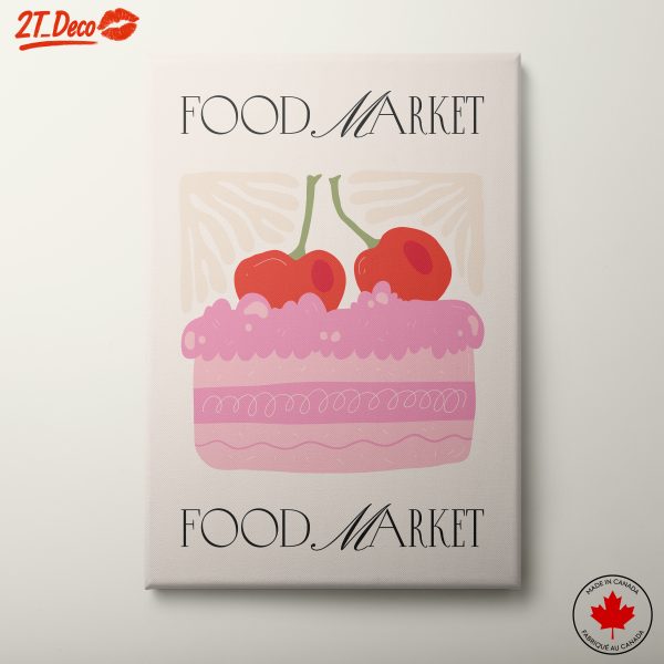 Stylized Dessert Illustration Art