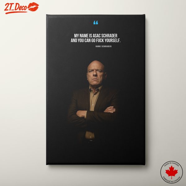 Hank Schrader Television Character Art