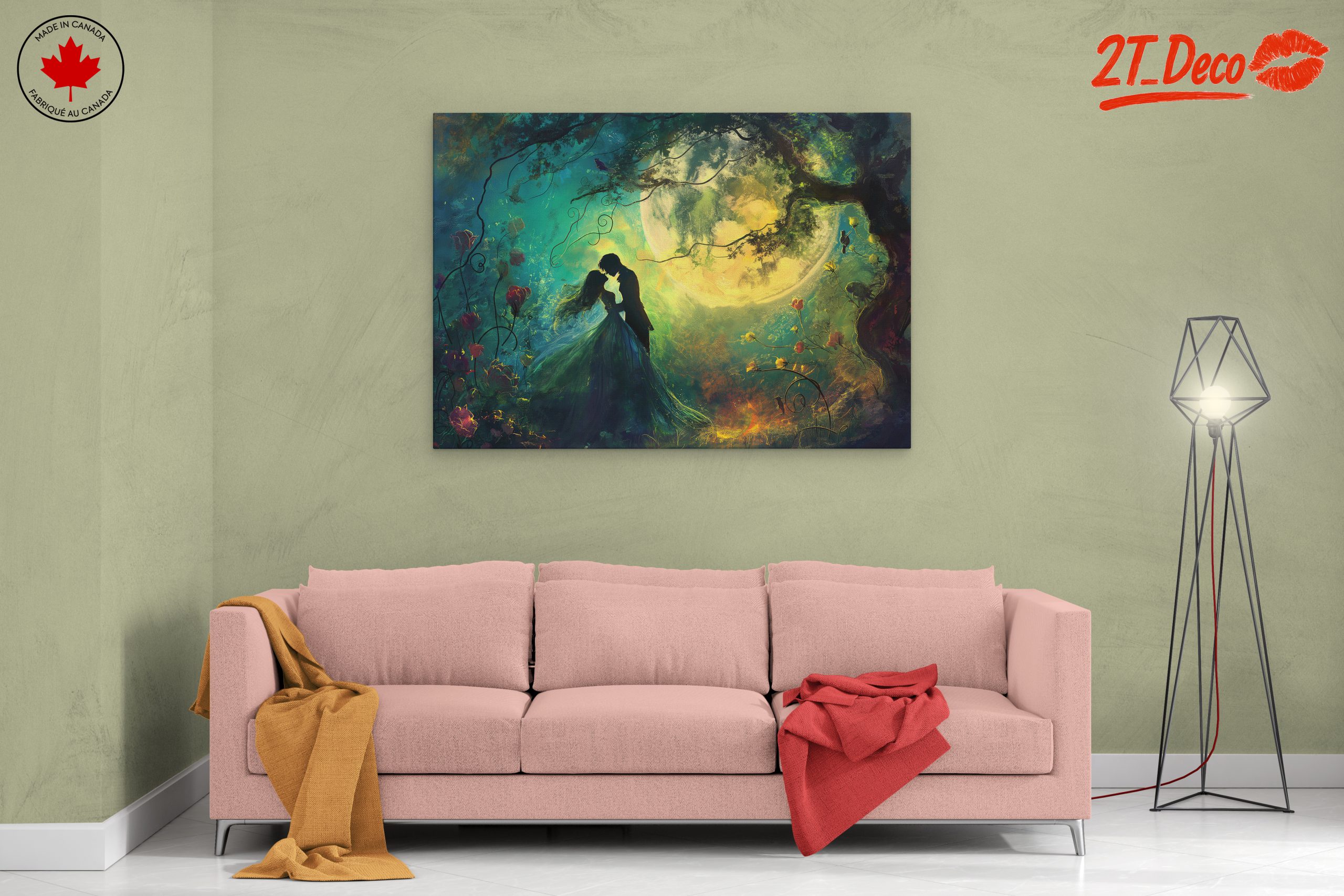 Enchanting Fantasy Character Embrace - Image 2