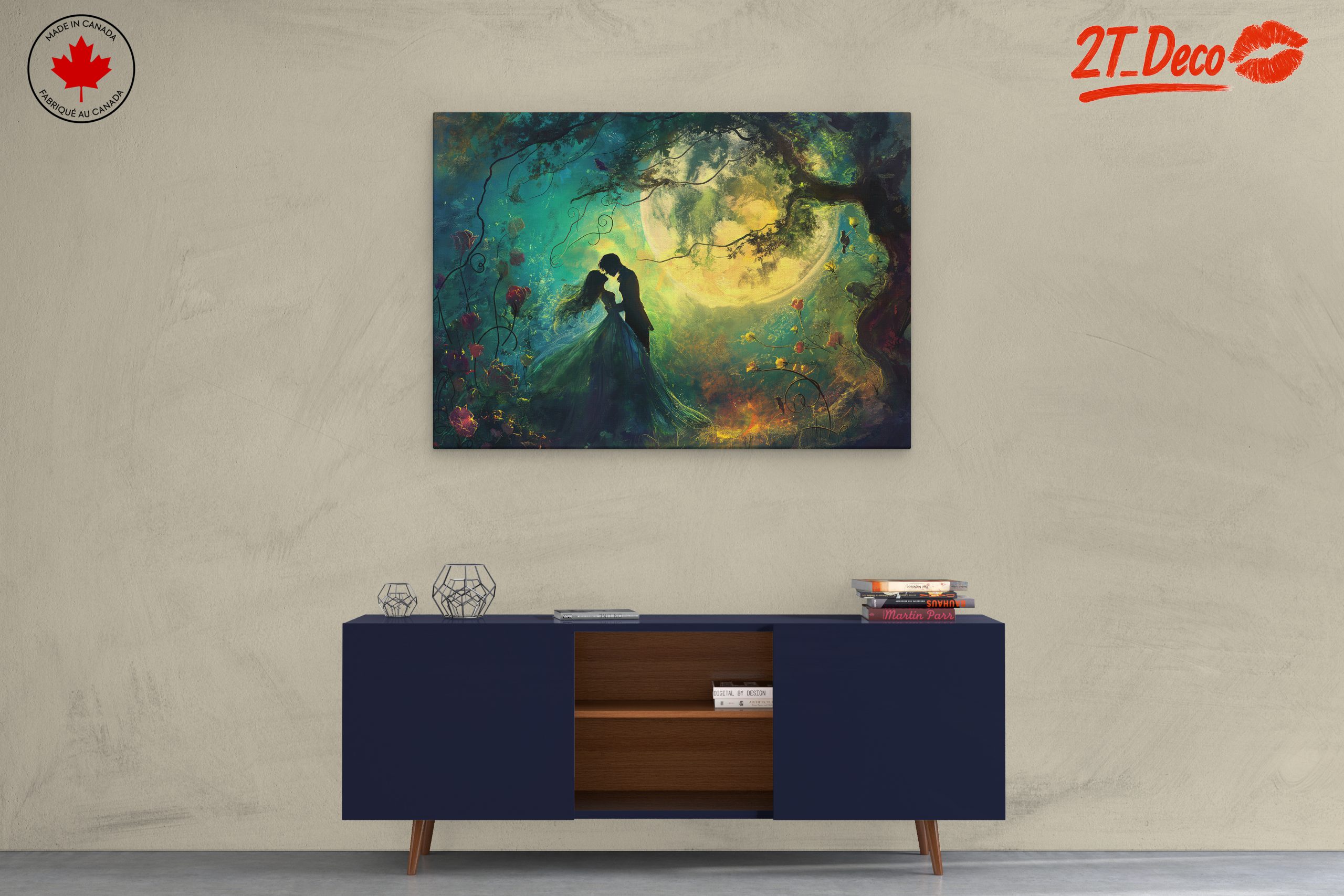 Enchanting Fantasy Character Embrace - Image 3