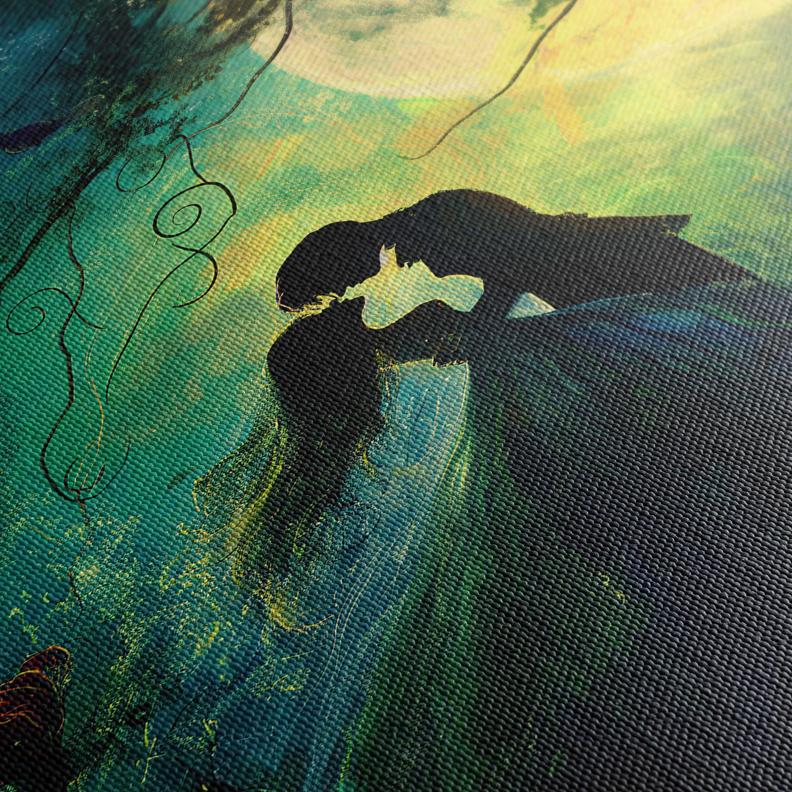 Enchanting Fantasy Character Embrace - Image 5