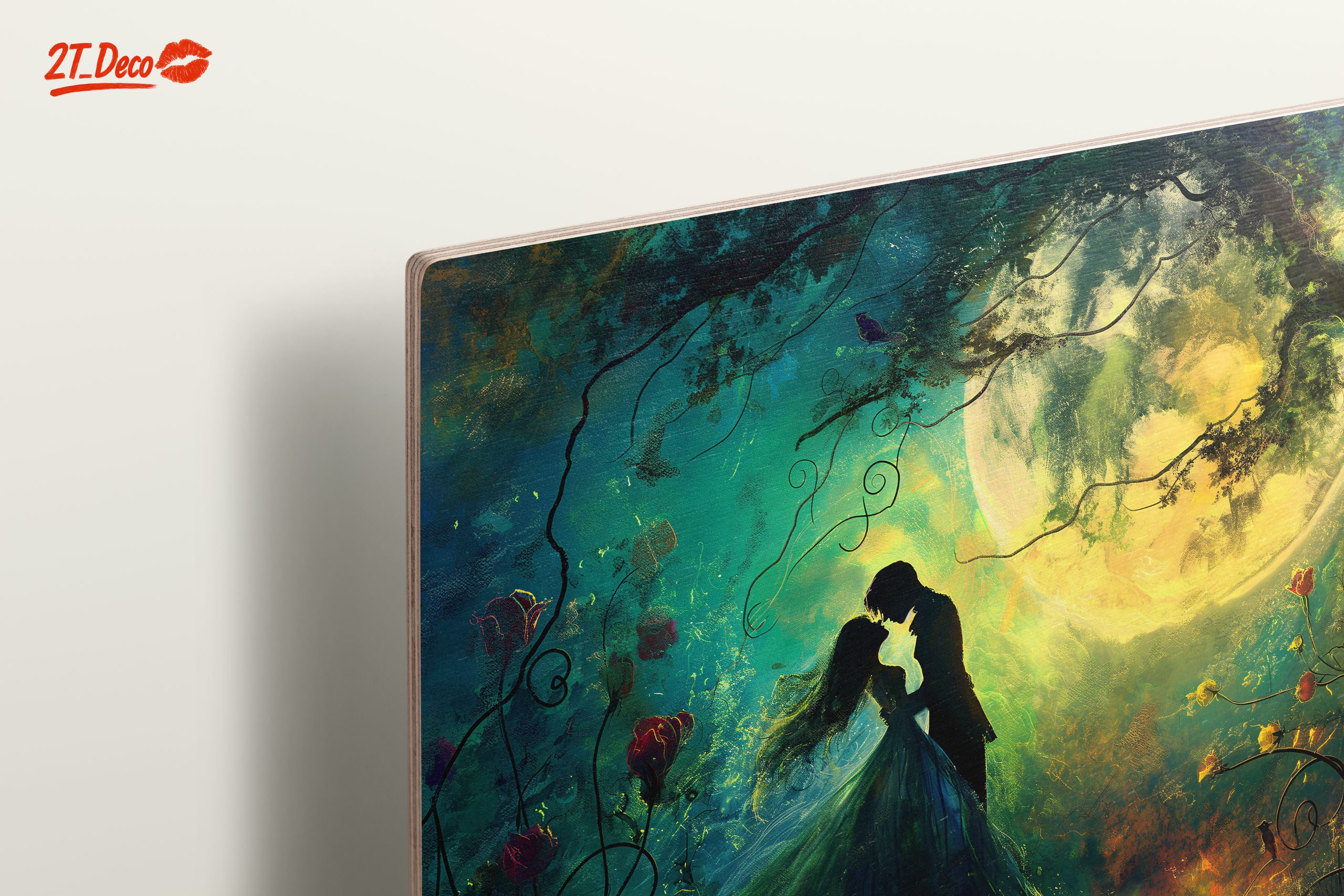 Enchanting Fantasy Character Embrace - Image 15