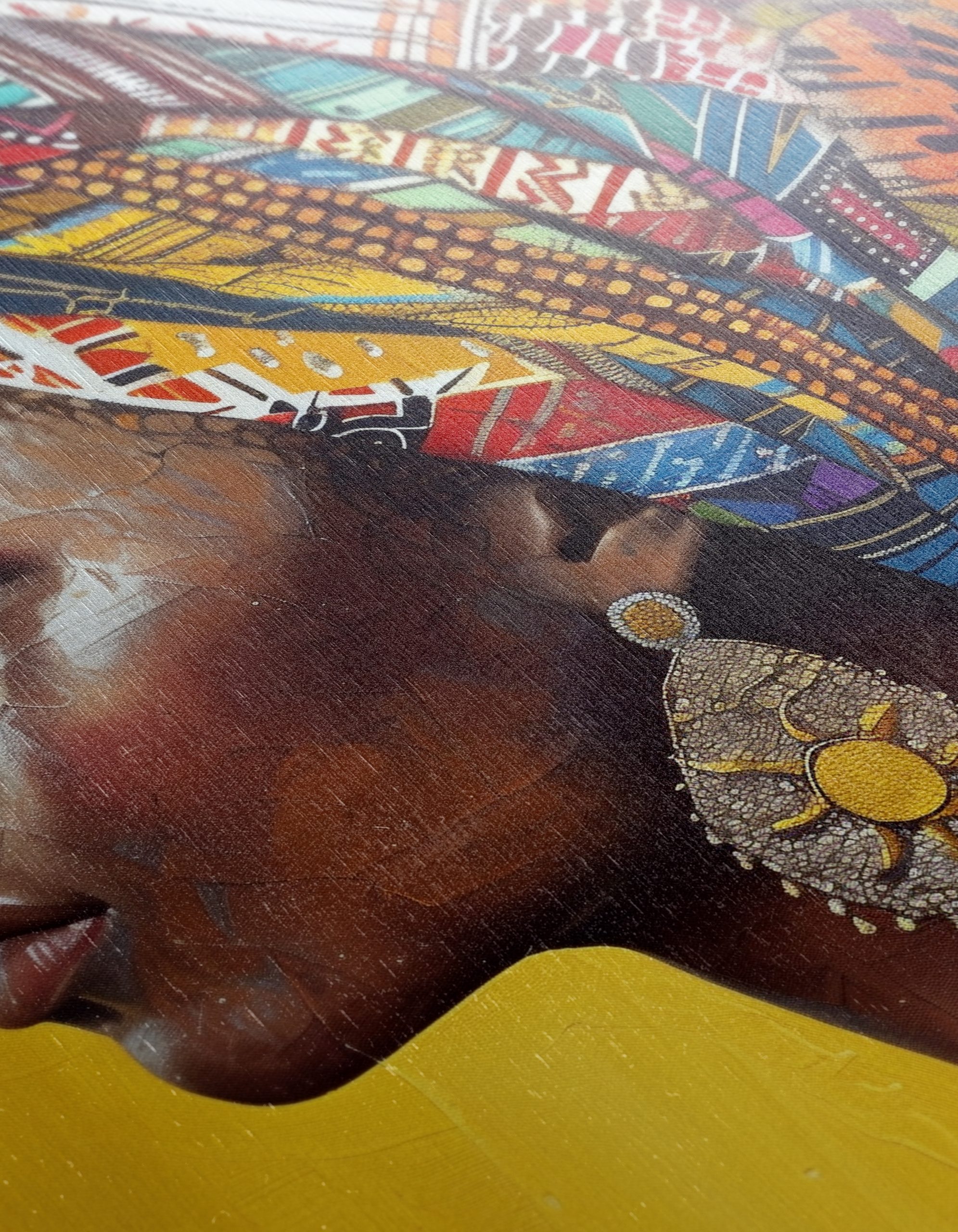 Vibrant Afrocentric Art Portrait - Image 12