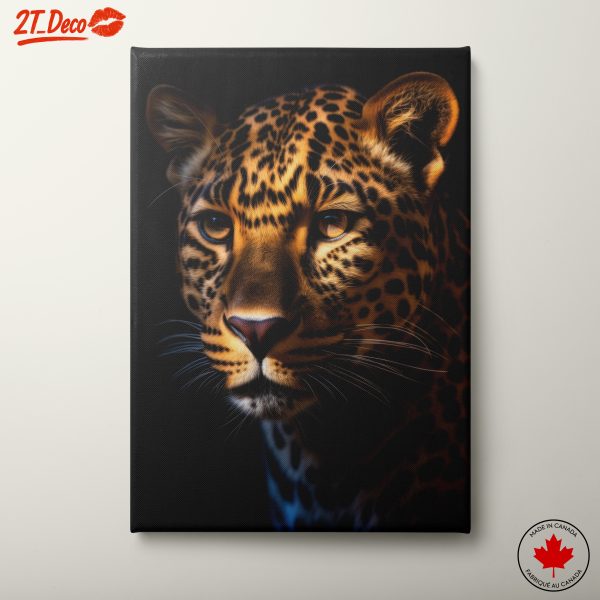 Stunning Leopard Portrait Wall Art