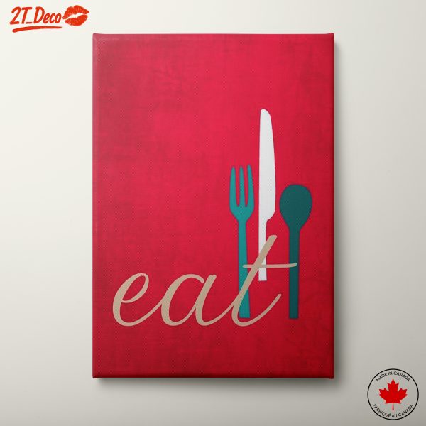Eat Kitchen Wall Art for Dining Spaces
