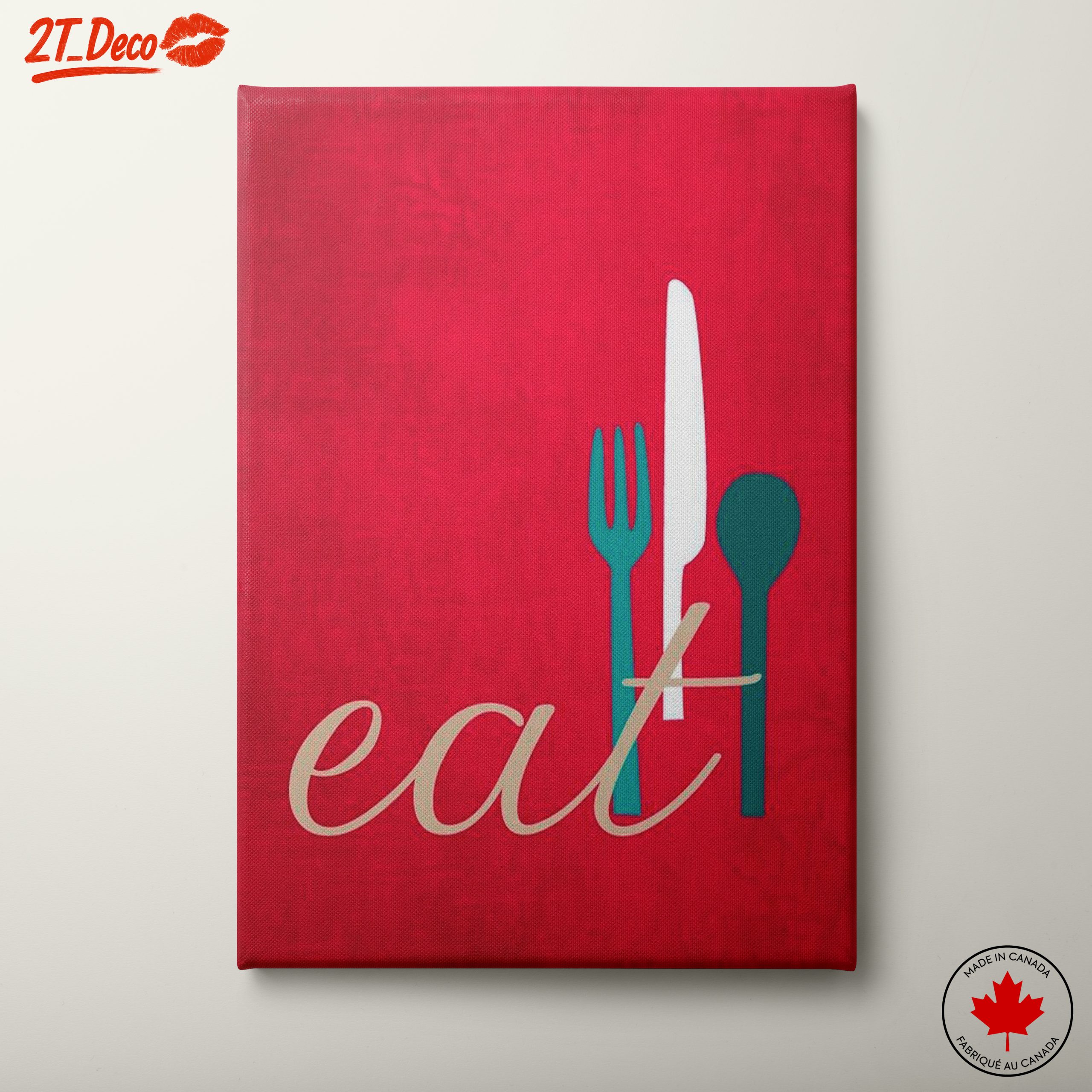 Eat Kitchen Wall Art for Dining Spaces