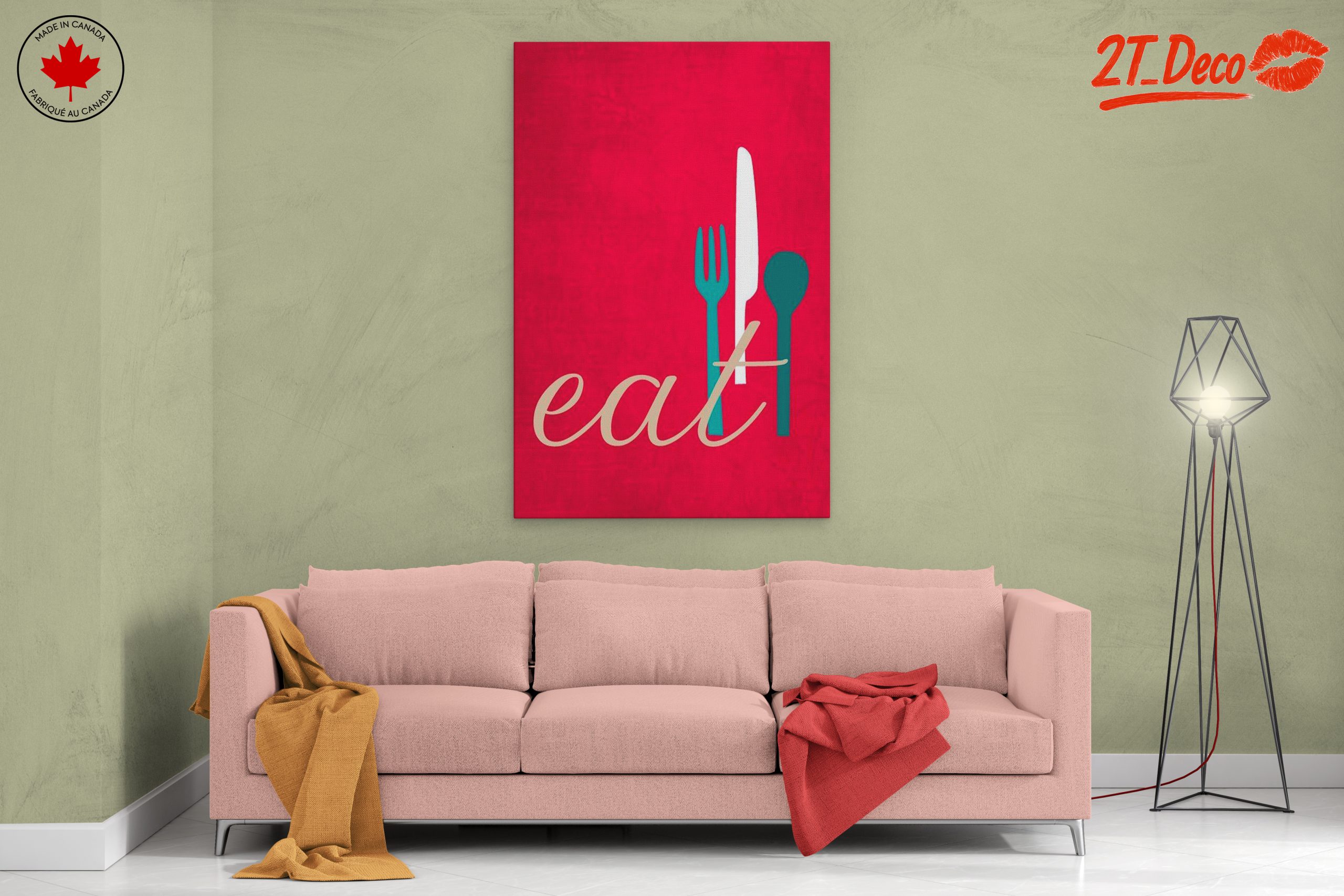 Eat Kitchen Wall Art for Dining Spaces - Image 2