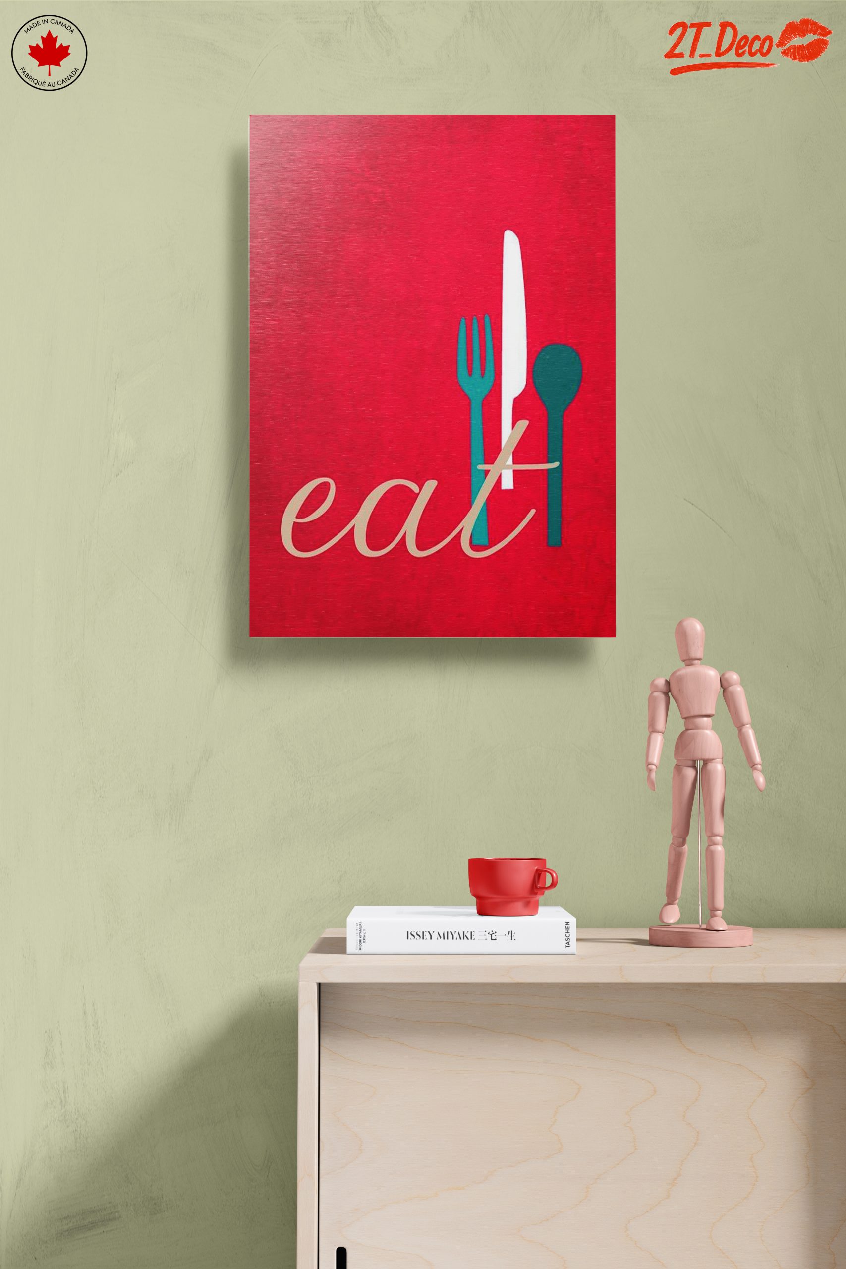 Eat Kitchen Wall Art for Dining Spaces - Image 14