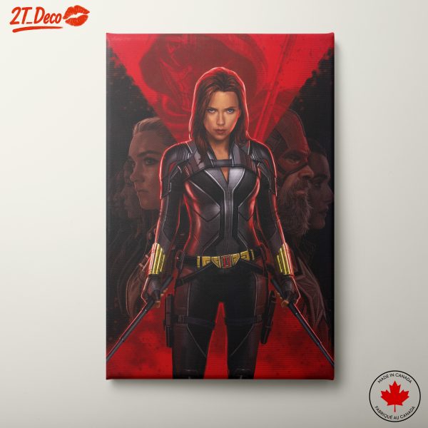 Black Widow Marvel Art Featuring Iconic Character
