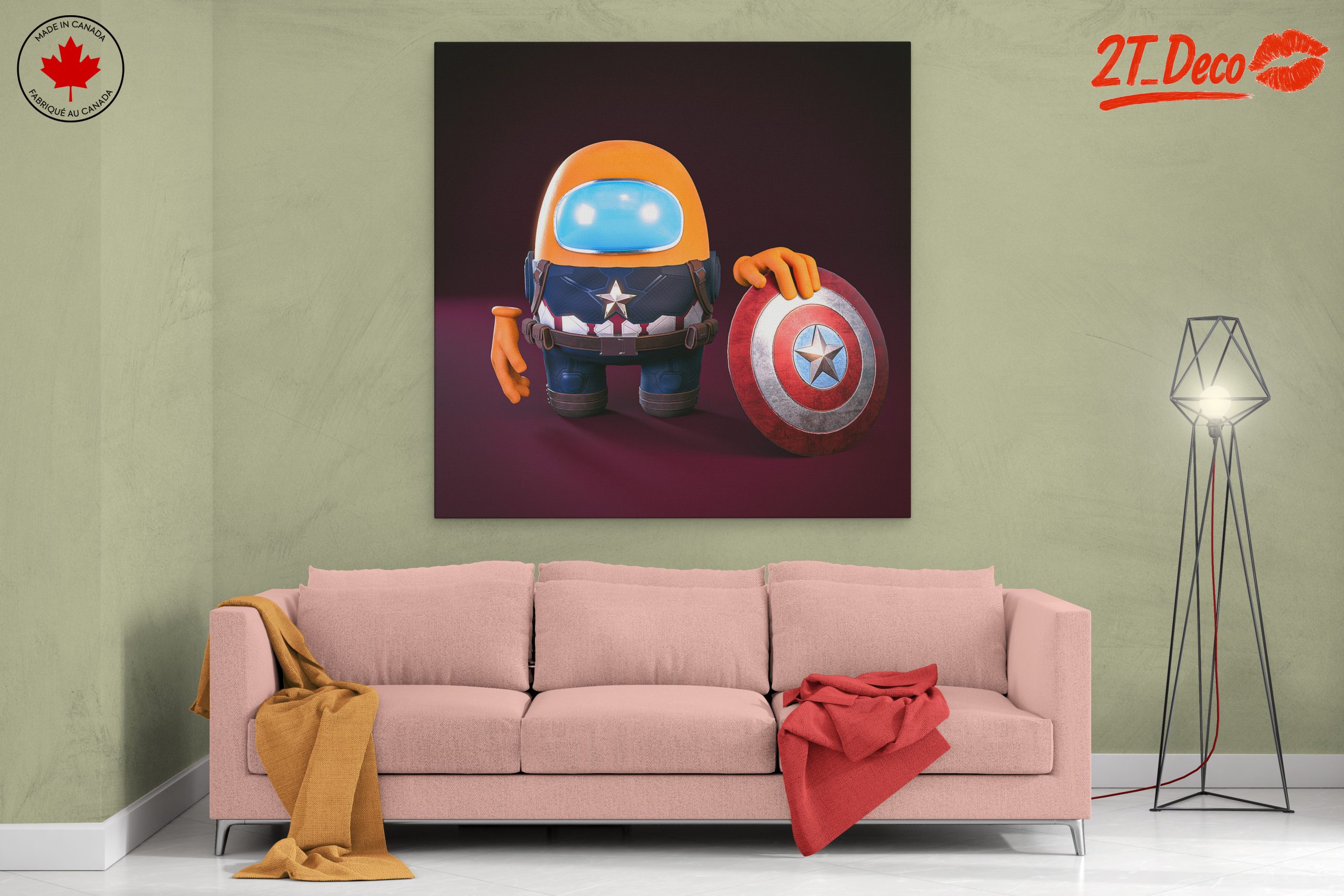 Among Us Inspired Anime Character Art - Image 2