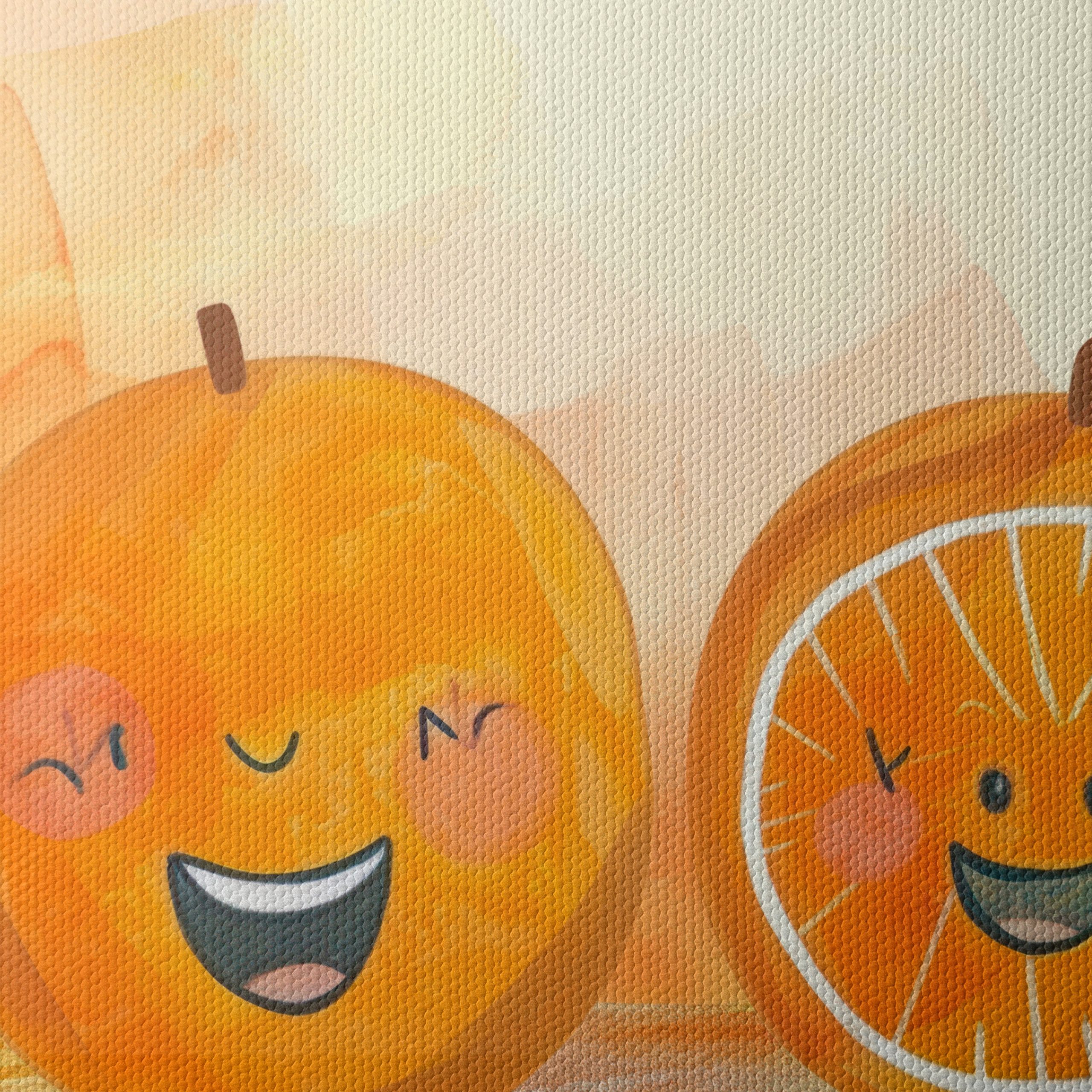 Playful Orange Characters in Bright Colors - Image 4