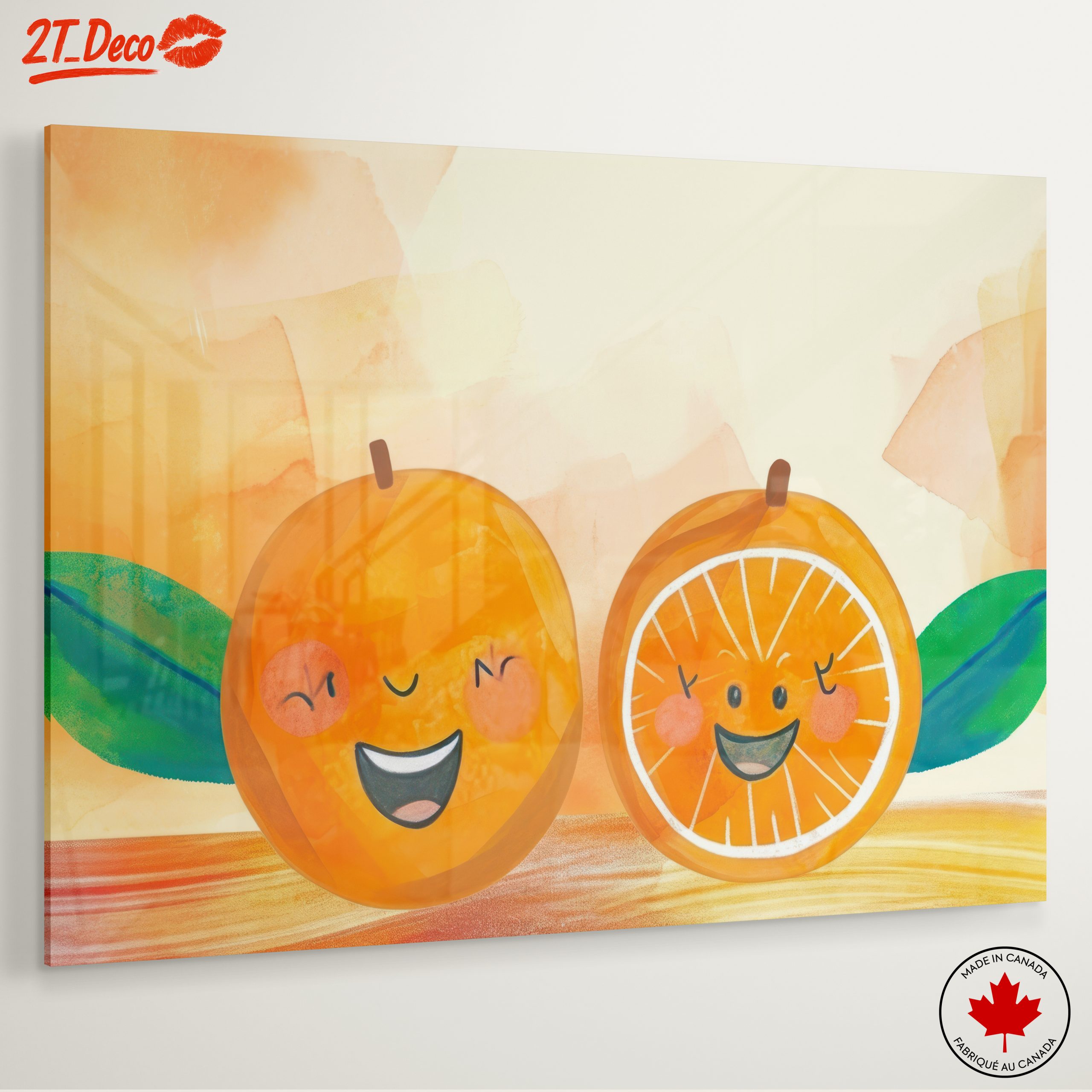 Playful Orange Characters in Bright Colors - Image 6