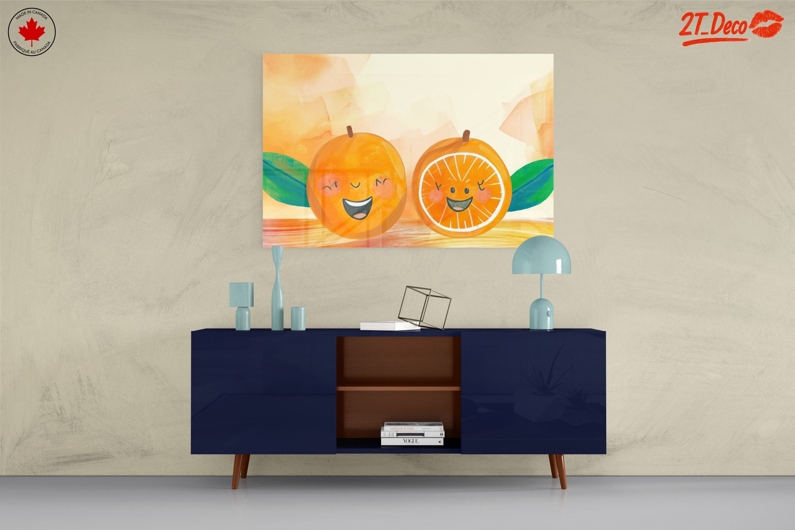 Playful Orange Characters in Bright Colors - Image 8