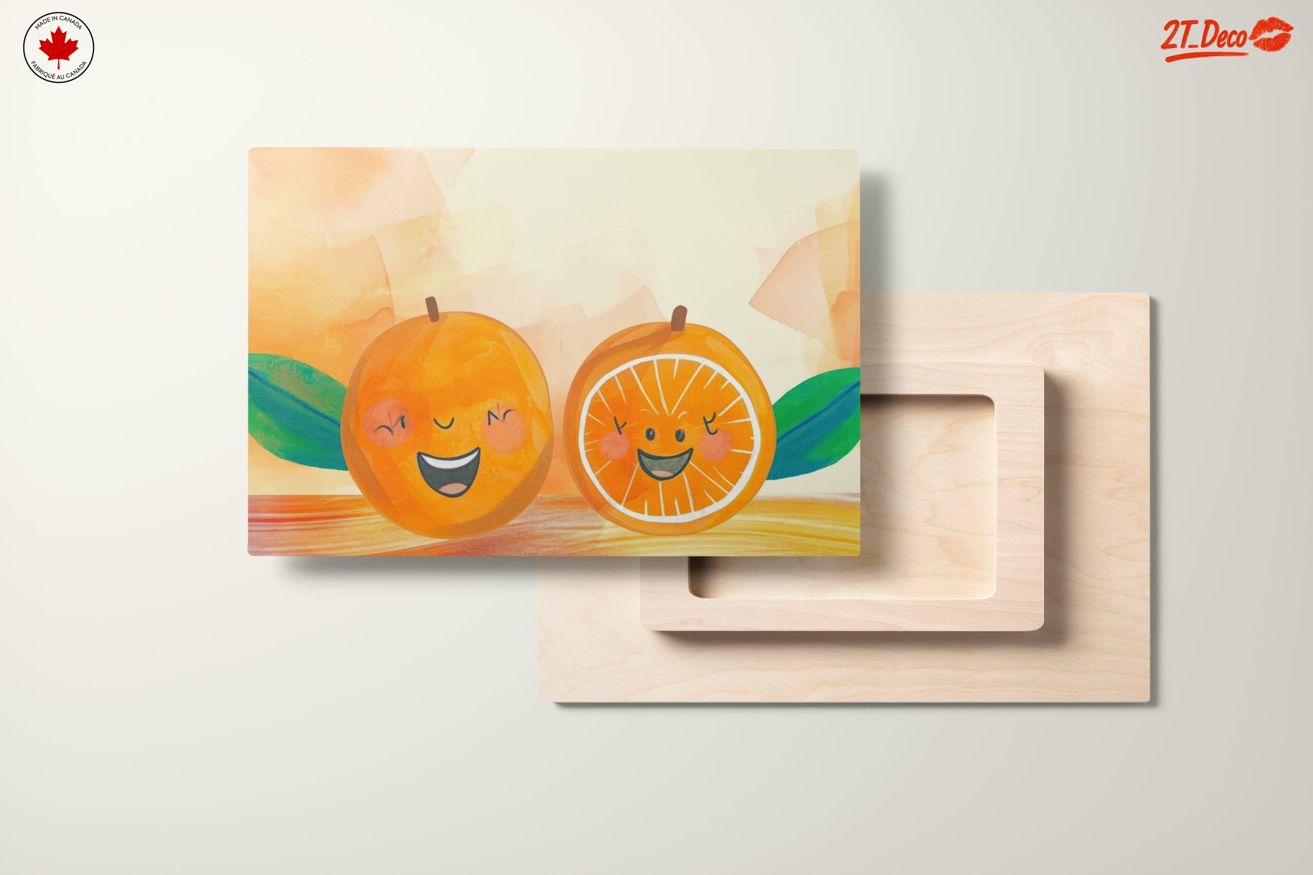 Playful Orange Characters in Bright Colors - Image 11