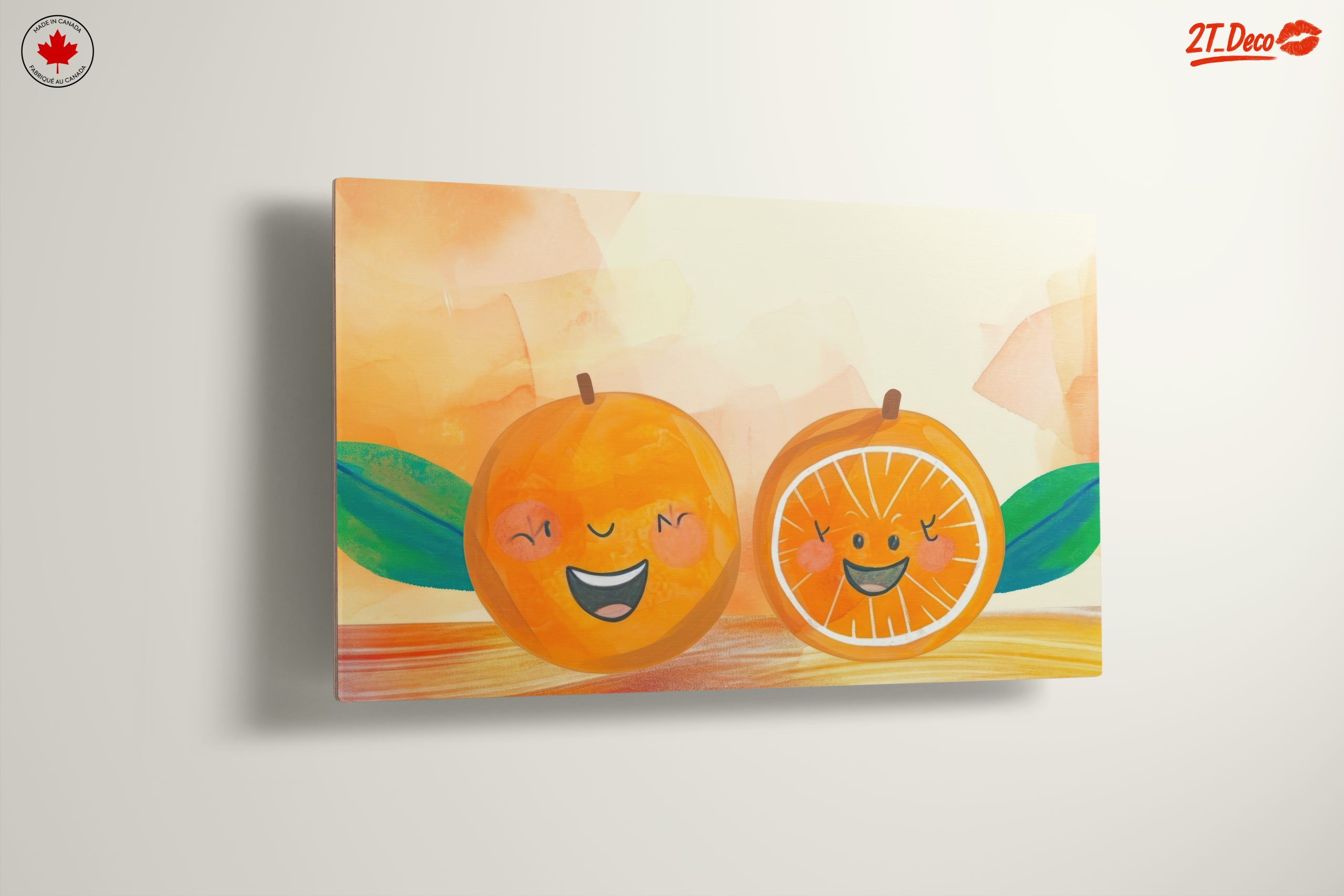 Playful Orange Characters in Bright Colors - Image 13