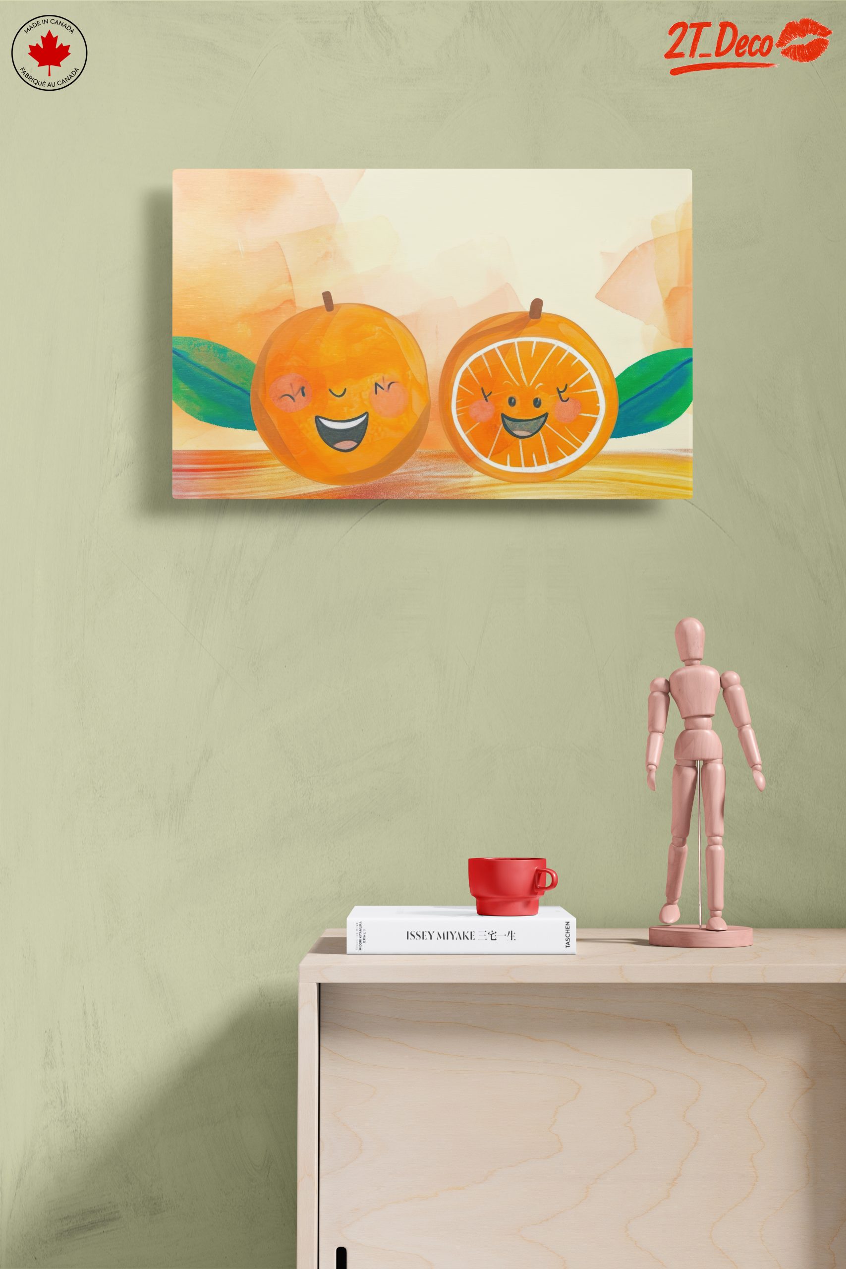 Playful Orange Characters in Bright Colors - Image 14